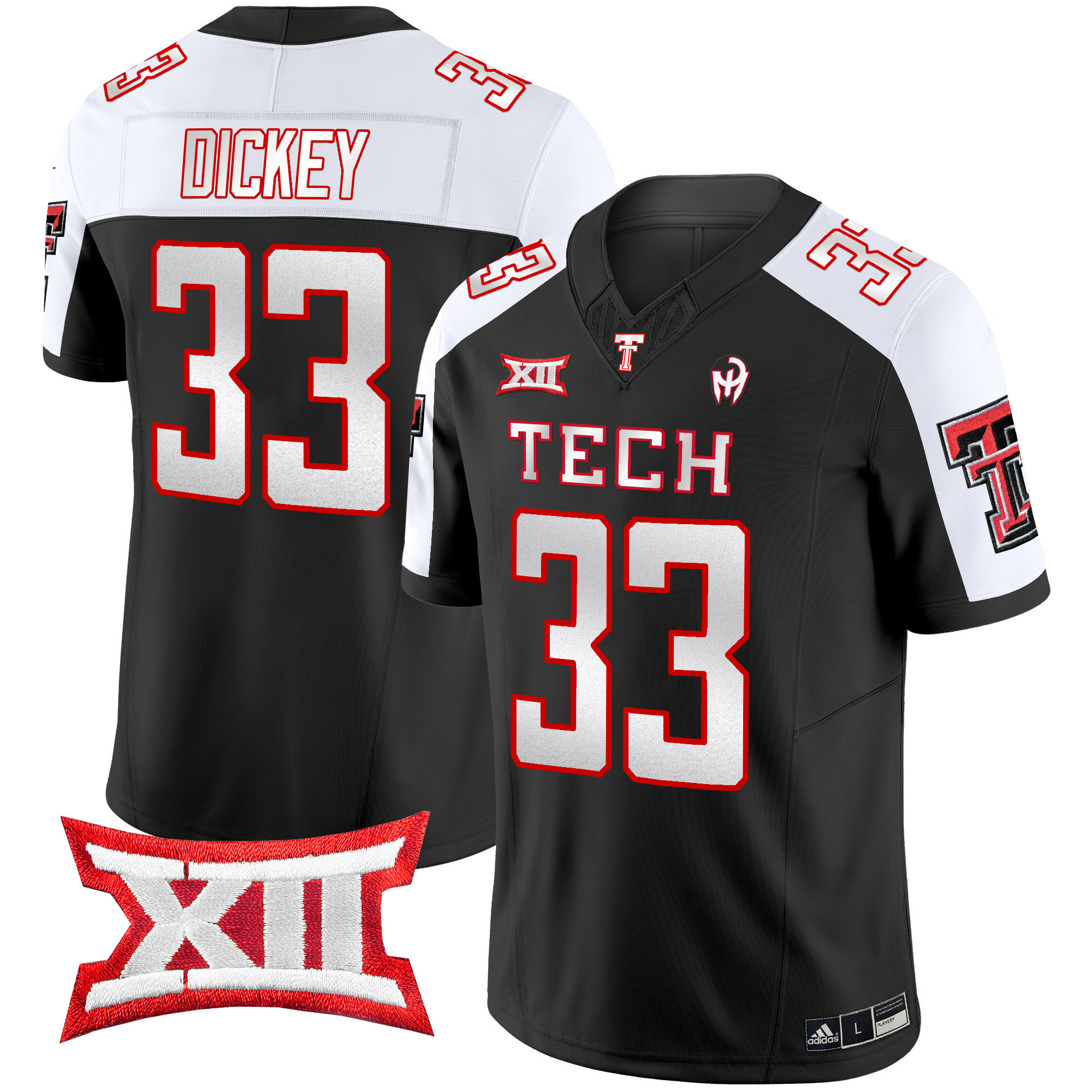 Men's Texas Tech Red Raiders 2024 Patrick Mahomes Symbol Vapor Limited Jersey - All Stitched
