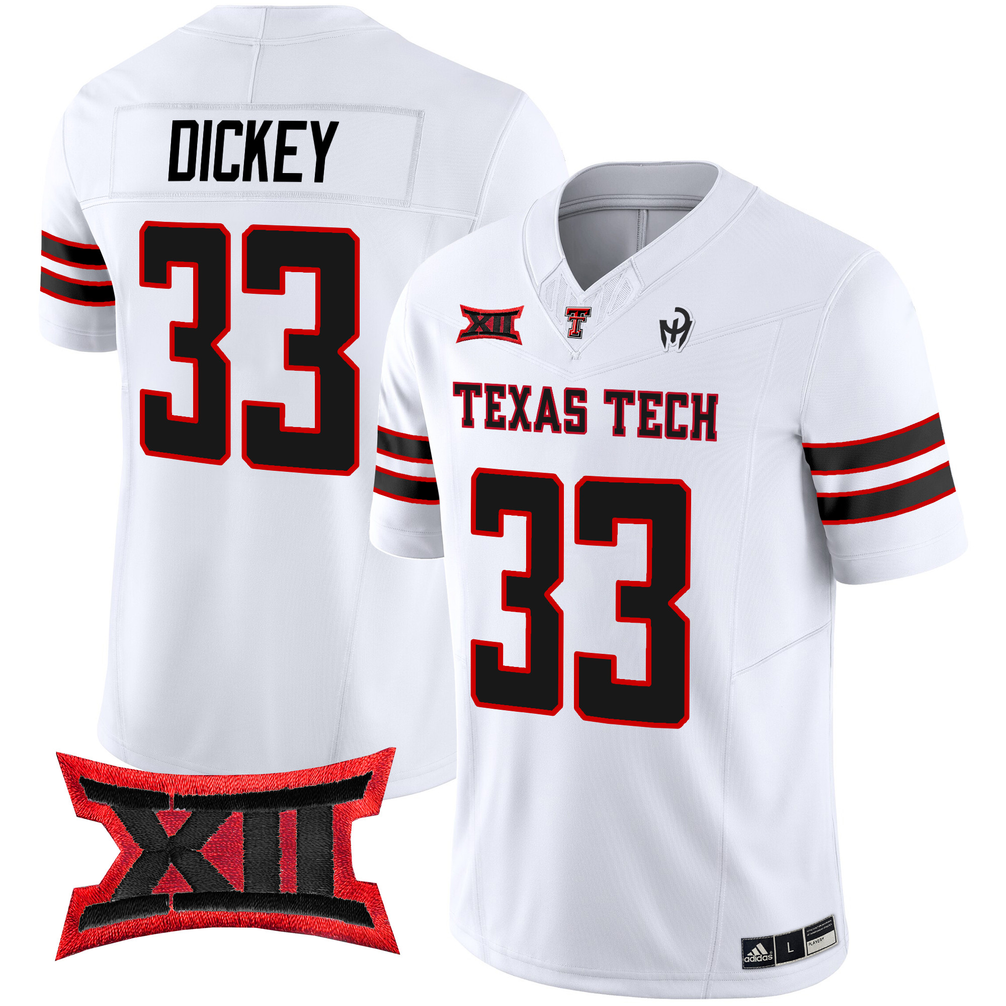 Men's Texas Tech Red Raiders 2024 Patrick Mahomes Symbol Vapor Limited Jersey - All Stitched
