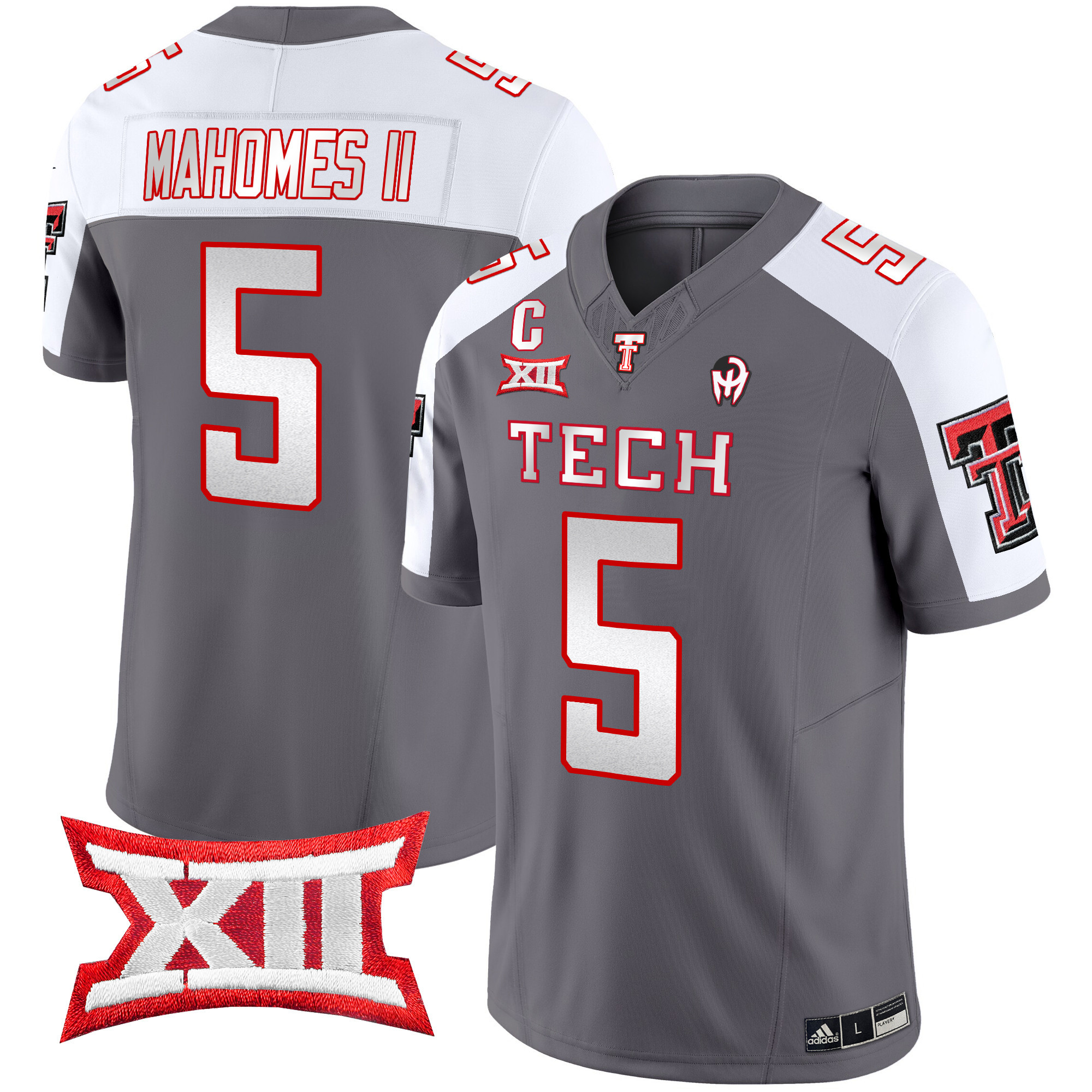 Men's Texas Tech Red Raiders 2024 Patrick Mahomes Symbol Vapor Limited Jersey - All Stitched