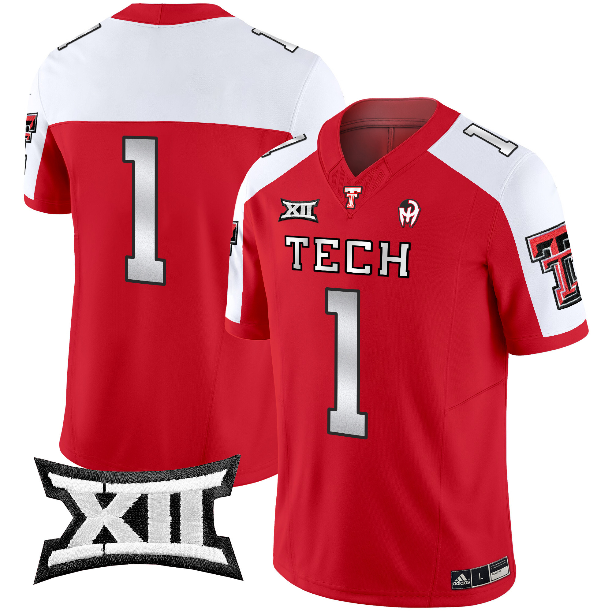 Men's Texas Tech Red Raiders 2024 Patrick Mahomes Symbol Vapor Limited Jersey - All Stitched