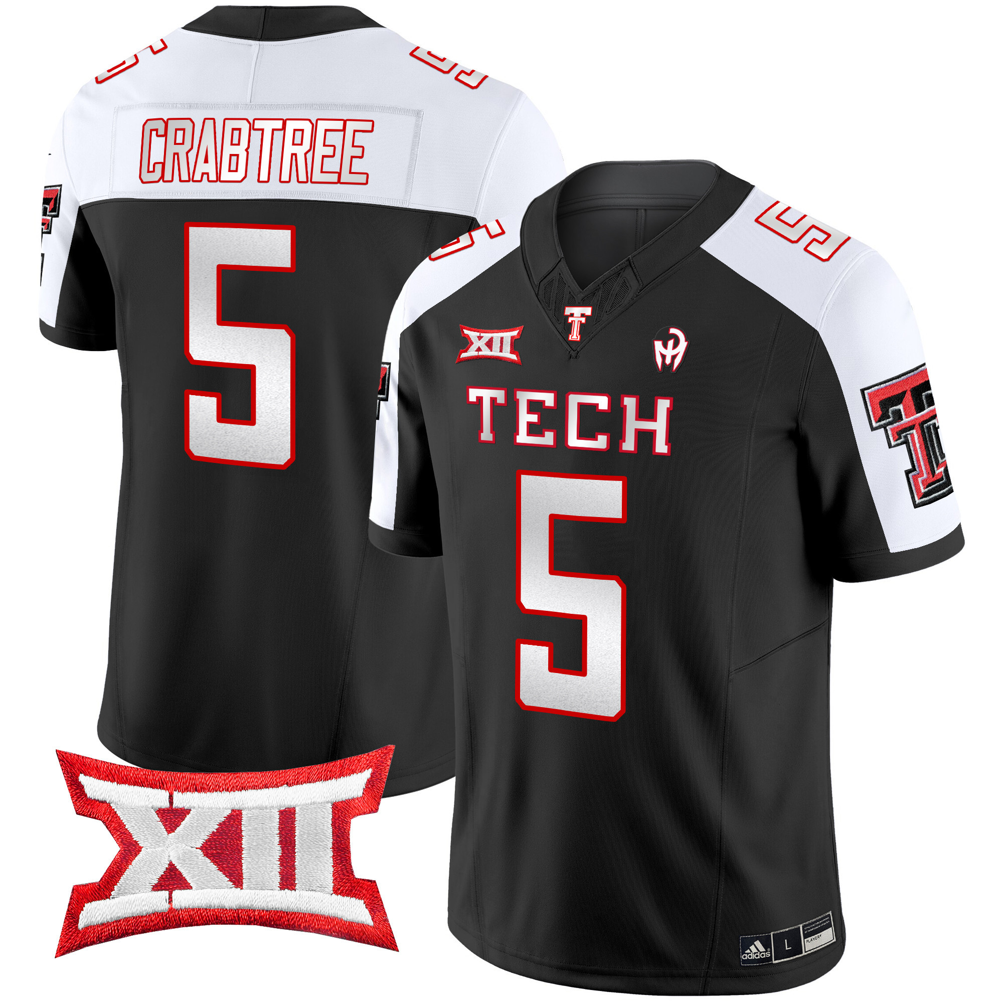 Men's Texas Tech Red Raiders 2024 Patrick Mahomes Symbol Vapor Limited Jersey - All Stitched