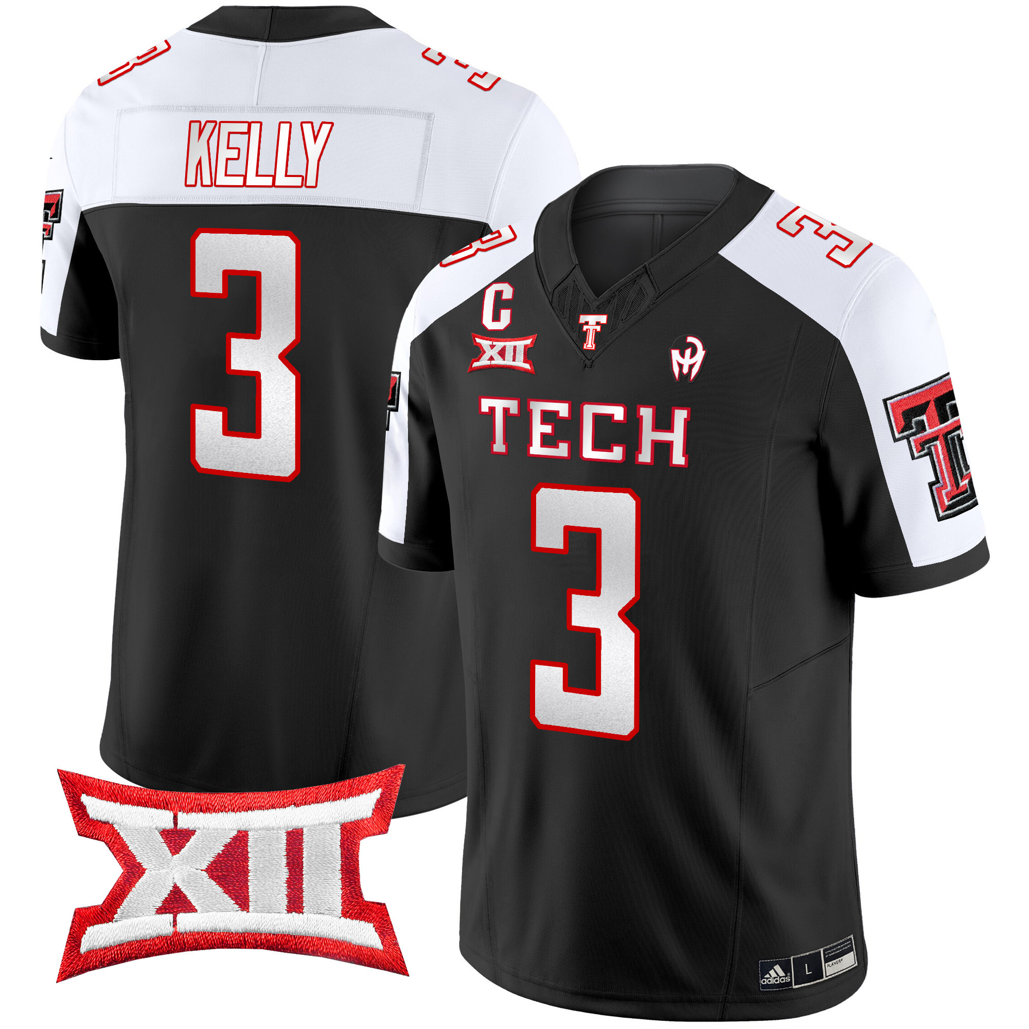 Men's Texas Tech Red Raiders 2024 Patrick Mahomes Symbol Vapor Limited Jersey - All Stitched
