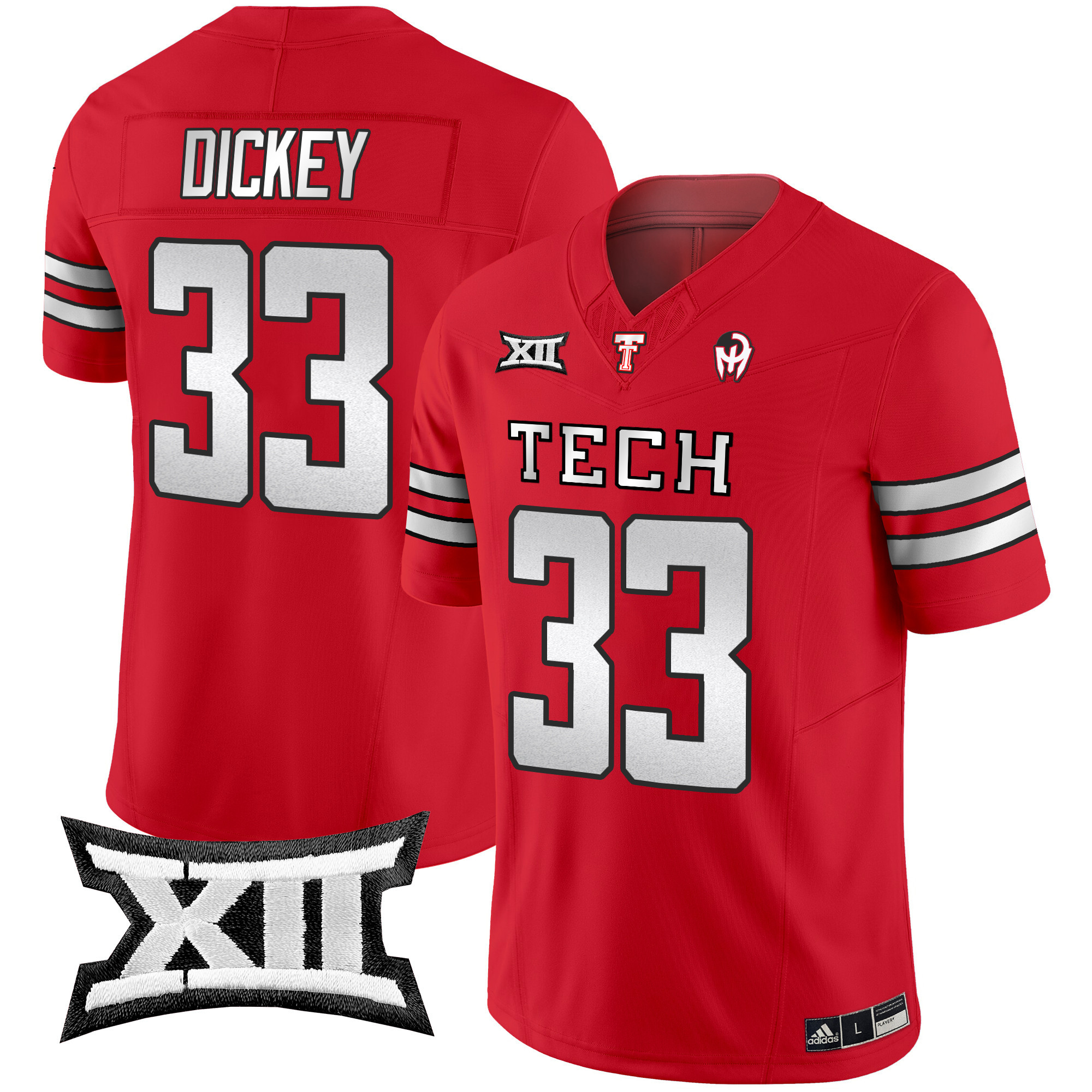 Men's Texas Tech Red Raiders 2024 Patrick Mahomes Symbol Vapor Limited Jersey - All Stitched