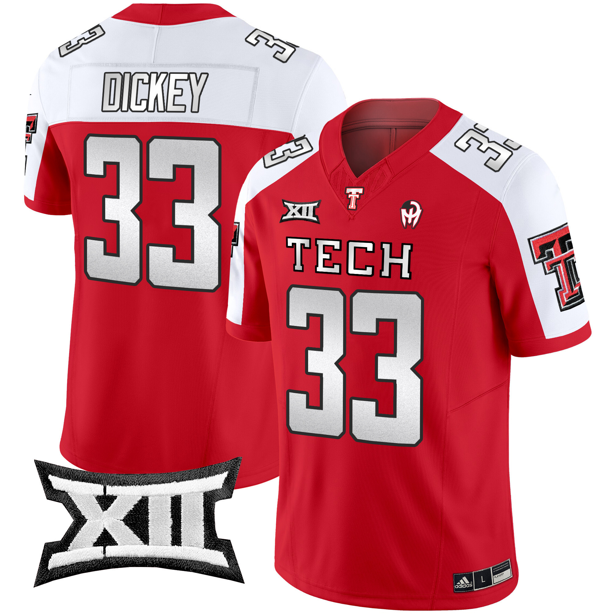 Men's Texas Tech Red Raiders 2024 Patrick Mahomes Symbol Vapor Limited Jersey - All Stitched