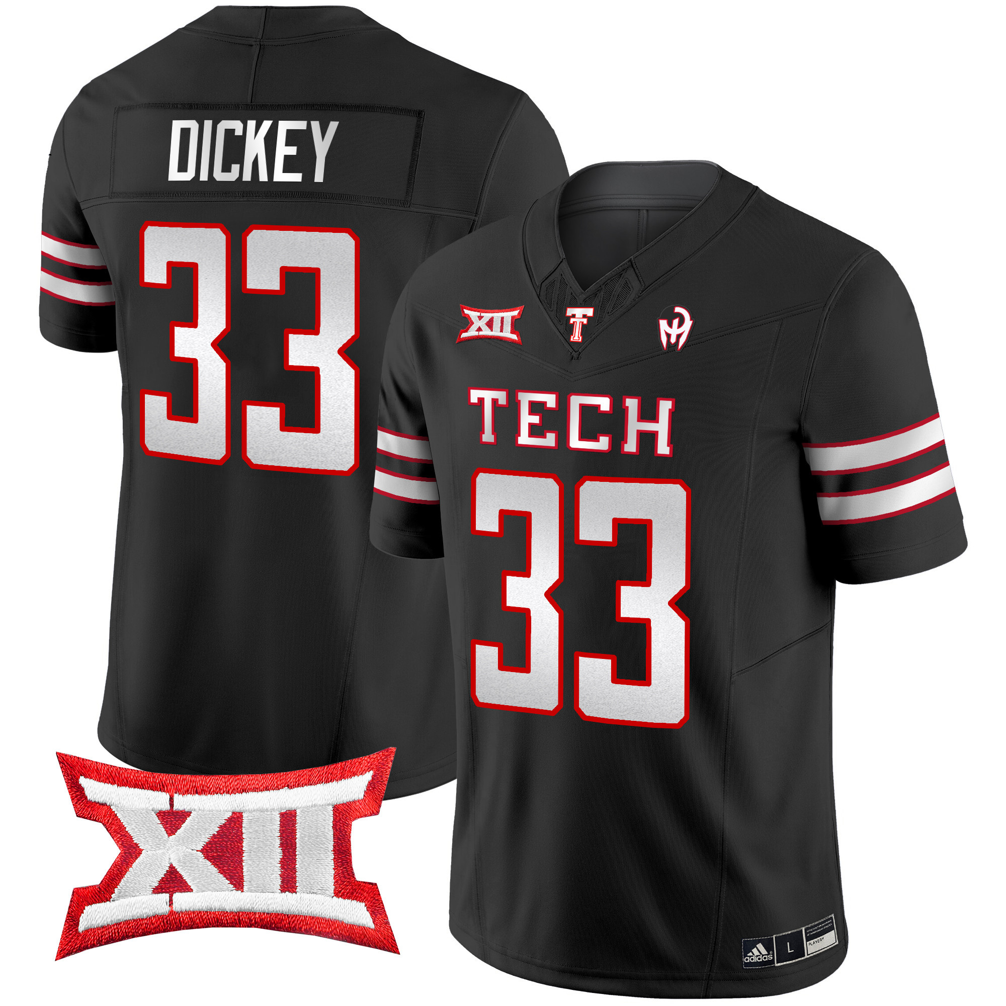Men's Texas Tech Red Raiders 2024 Patrick Mahomes Symbol Vapor Limited Jersey - All Stitched