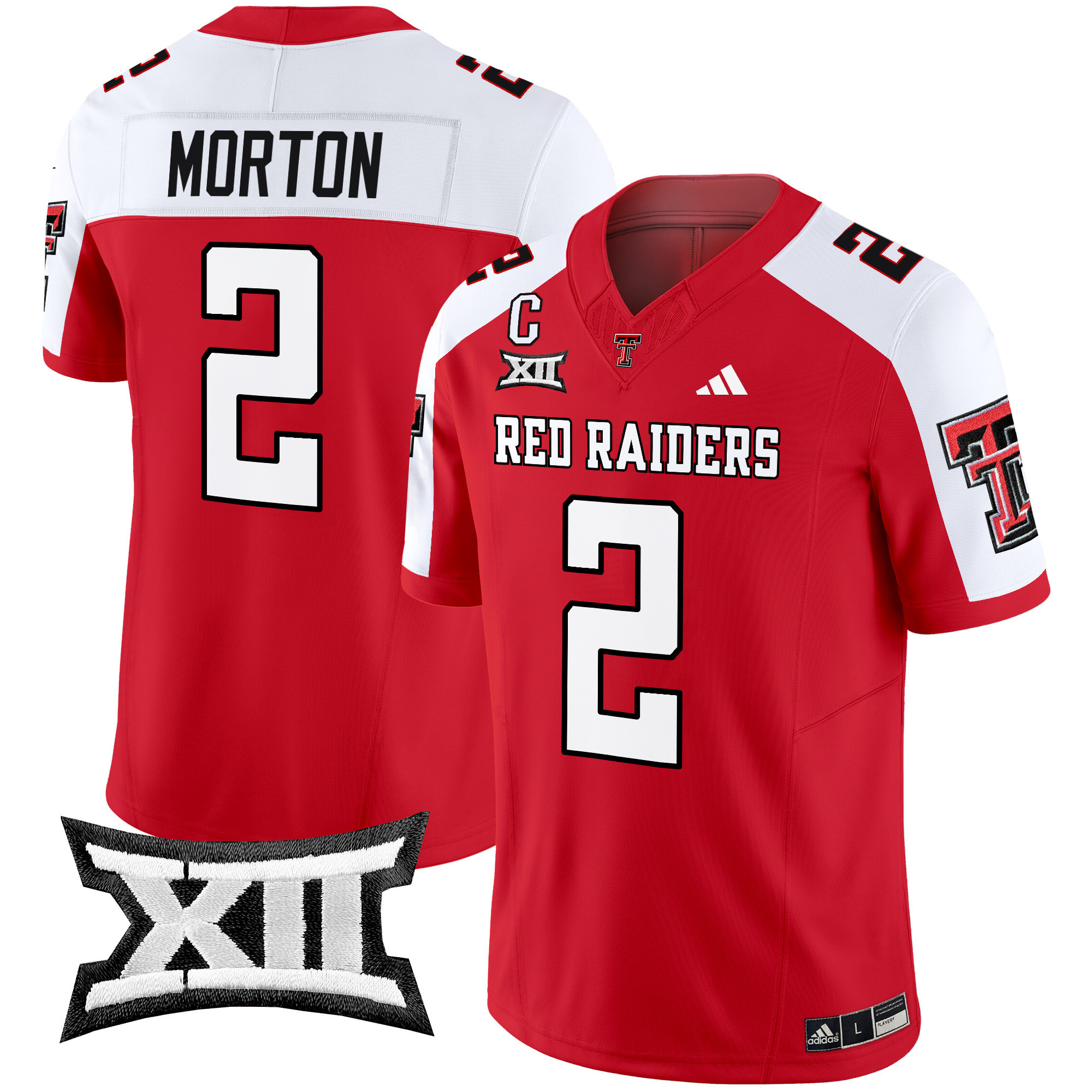 Men's Texas Tech Red Raiders 2024 Vapor Limited Jersey - All Stitched