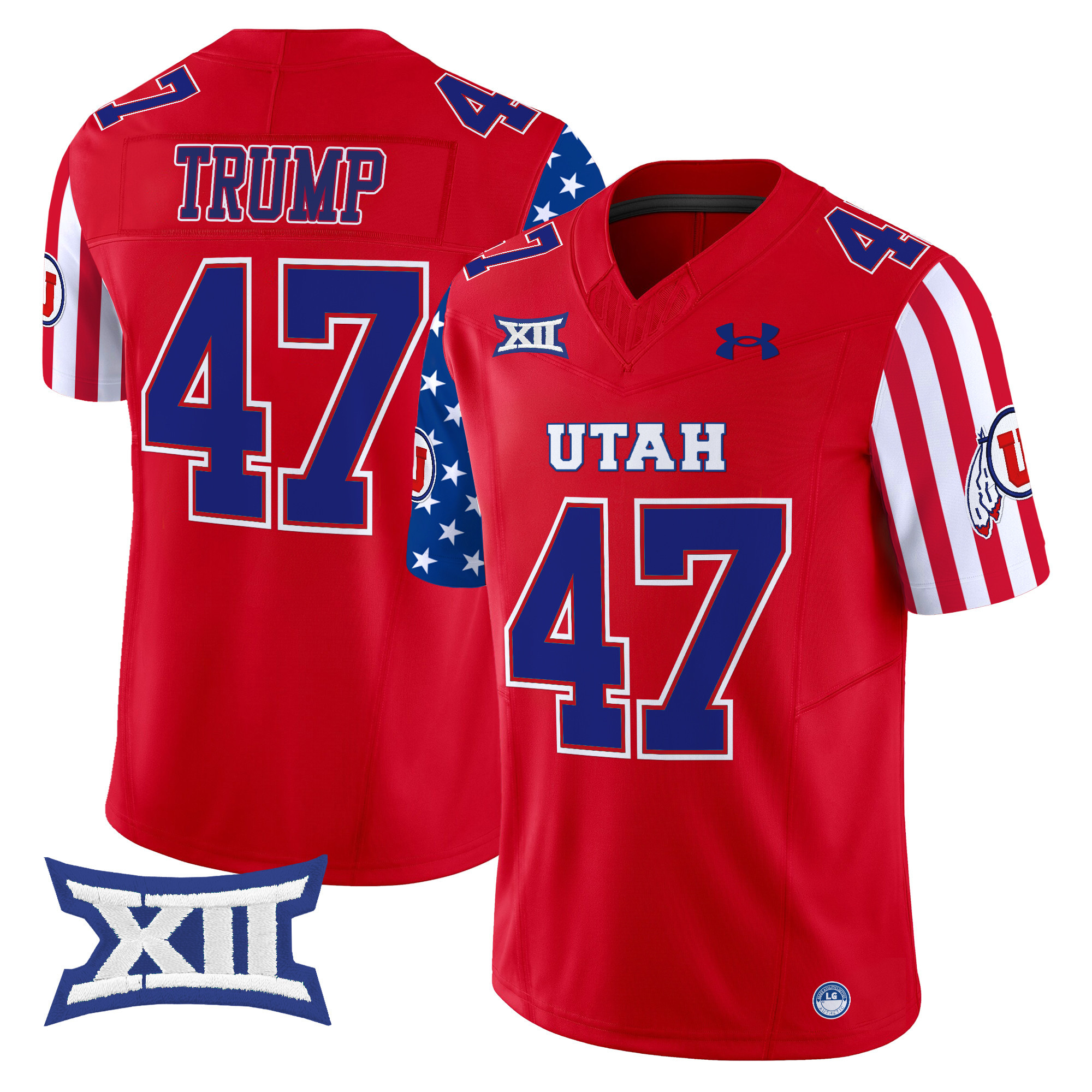 Men's Utah Utes American Style Vapor Limited Jersey - All Stitched