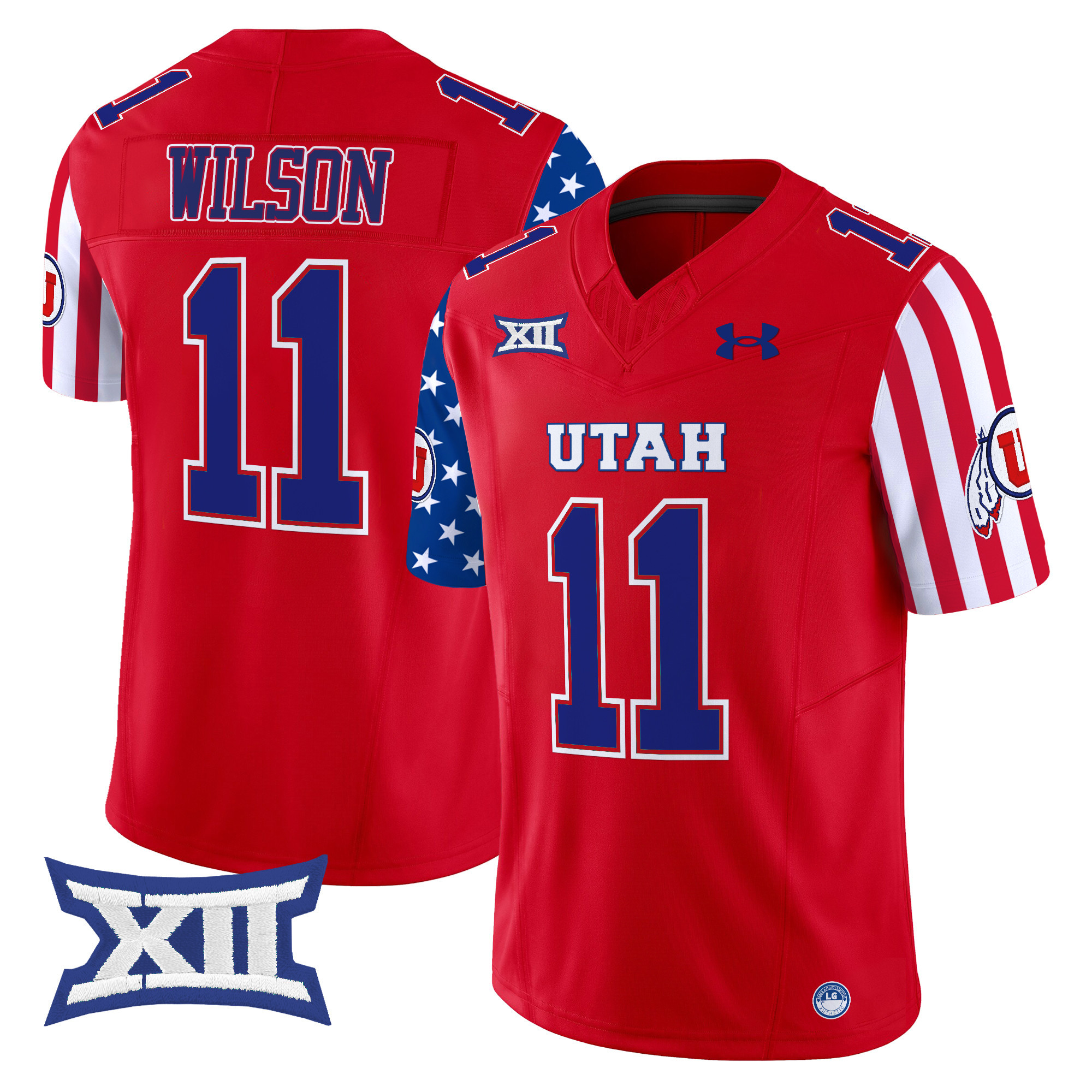 Men's Utah Utes American Style Vapor Limited Jersey - All Stitched