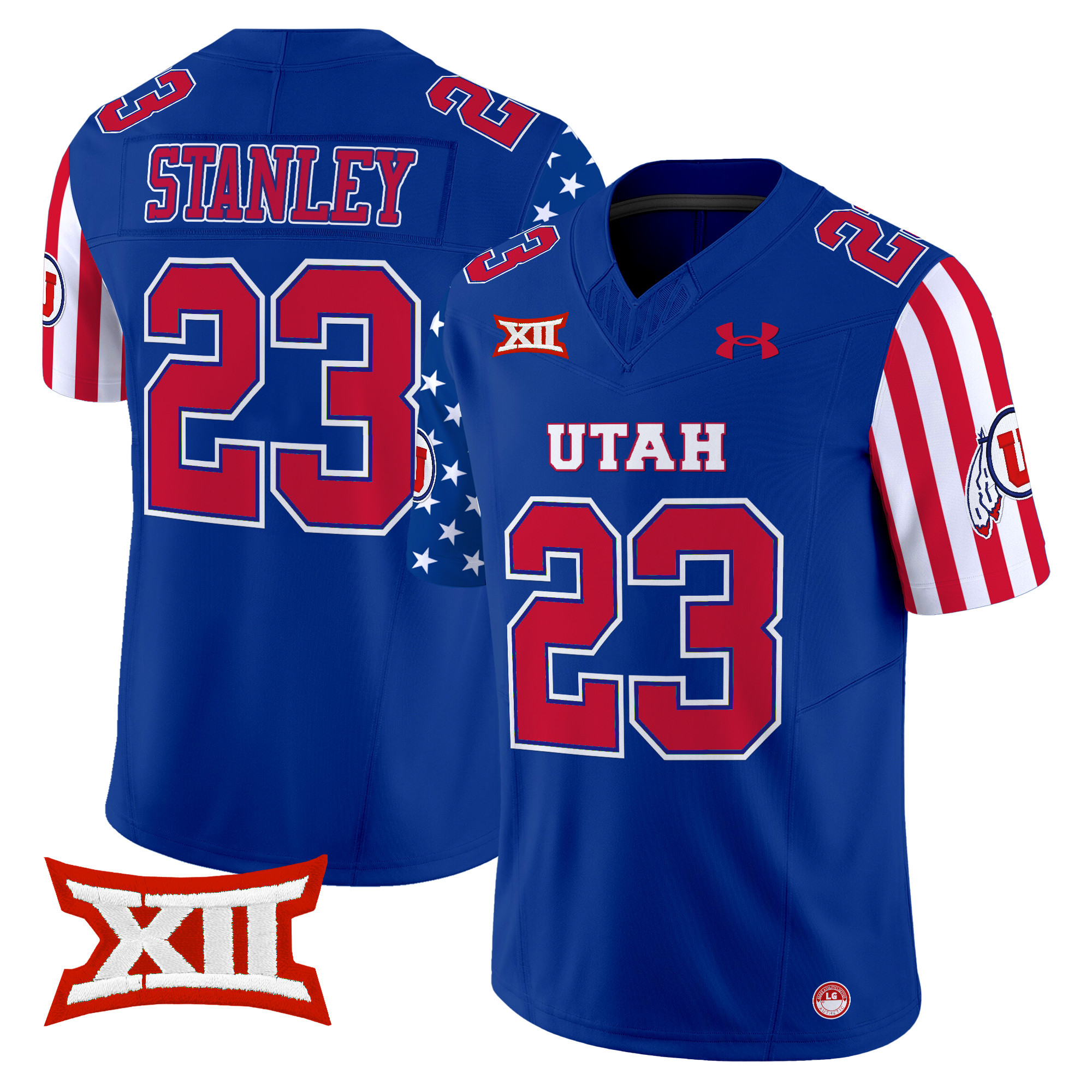 Men's Utah Utes American Style Vapor Limited Jersey - All Stitched