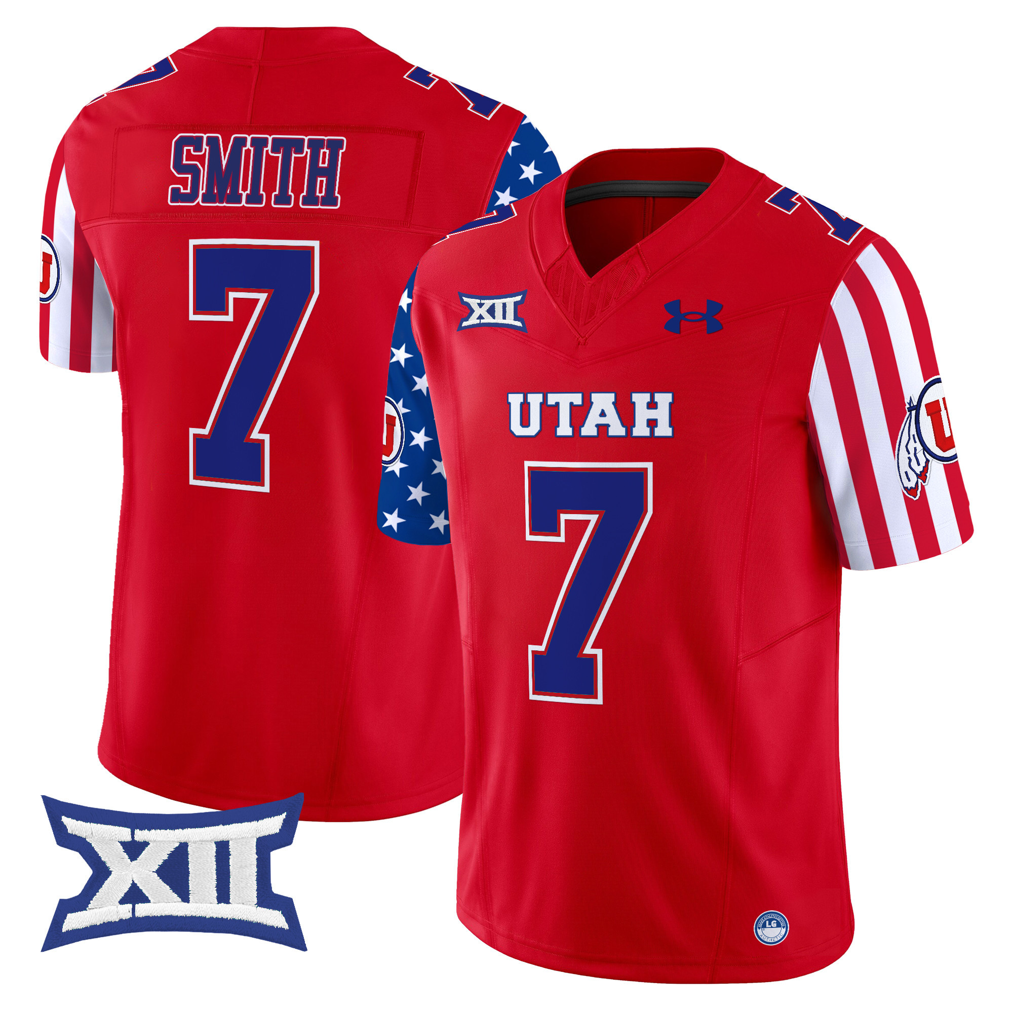 Men's Utah Utes American Style Vapor Limited Jersey - All Stitched
