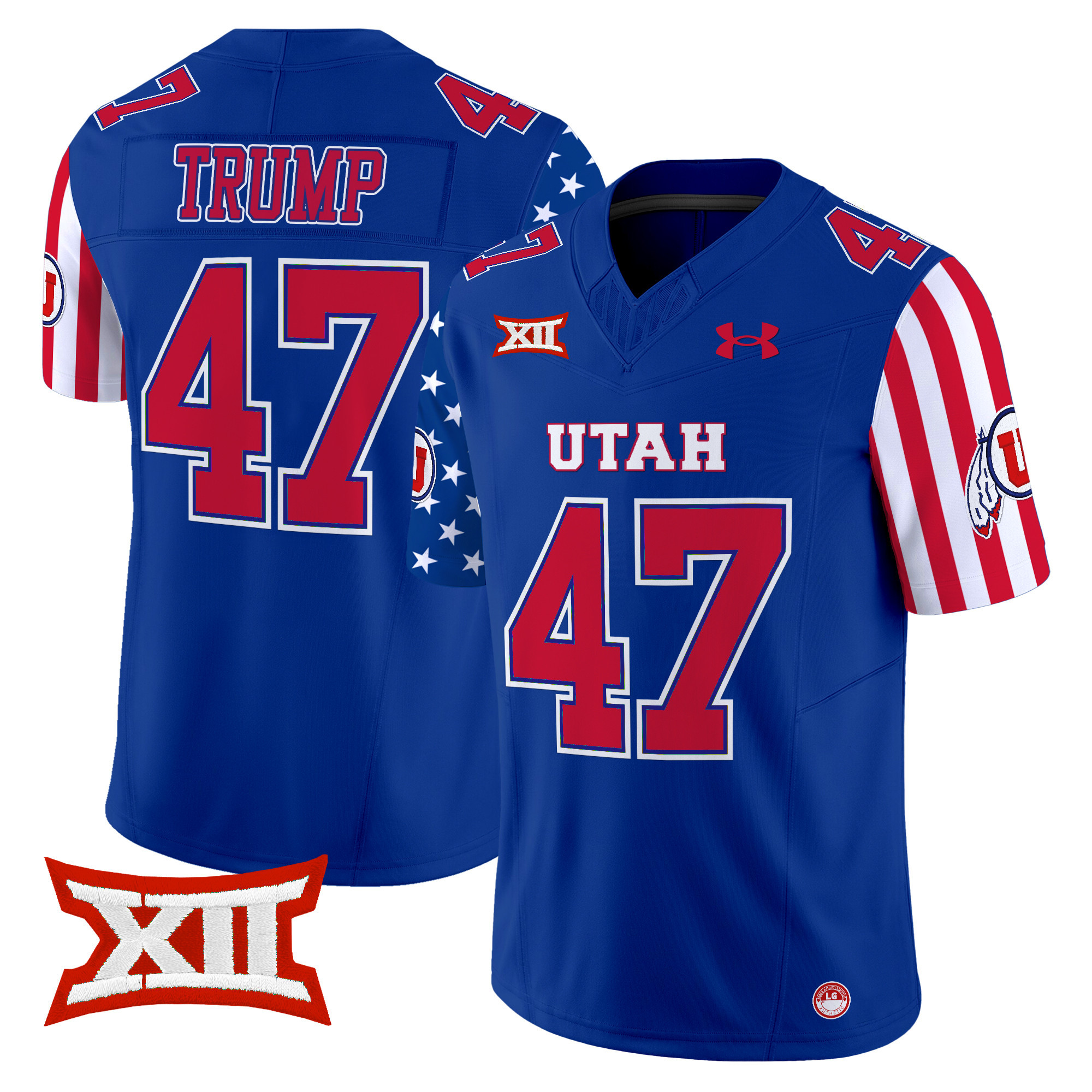 Men's Utah Utes American Style Vapor Limited Jersey - All Stitched