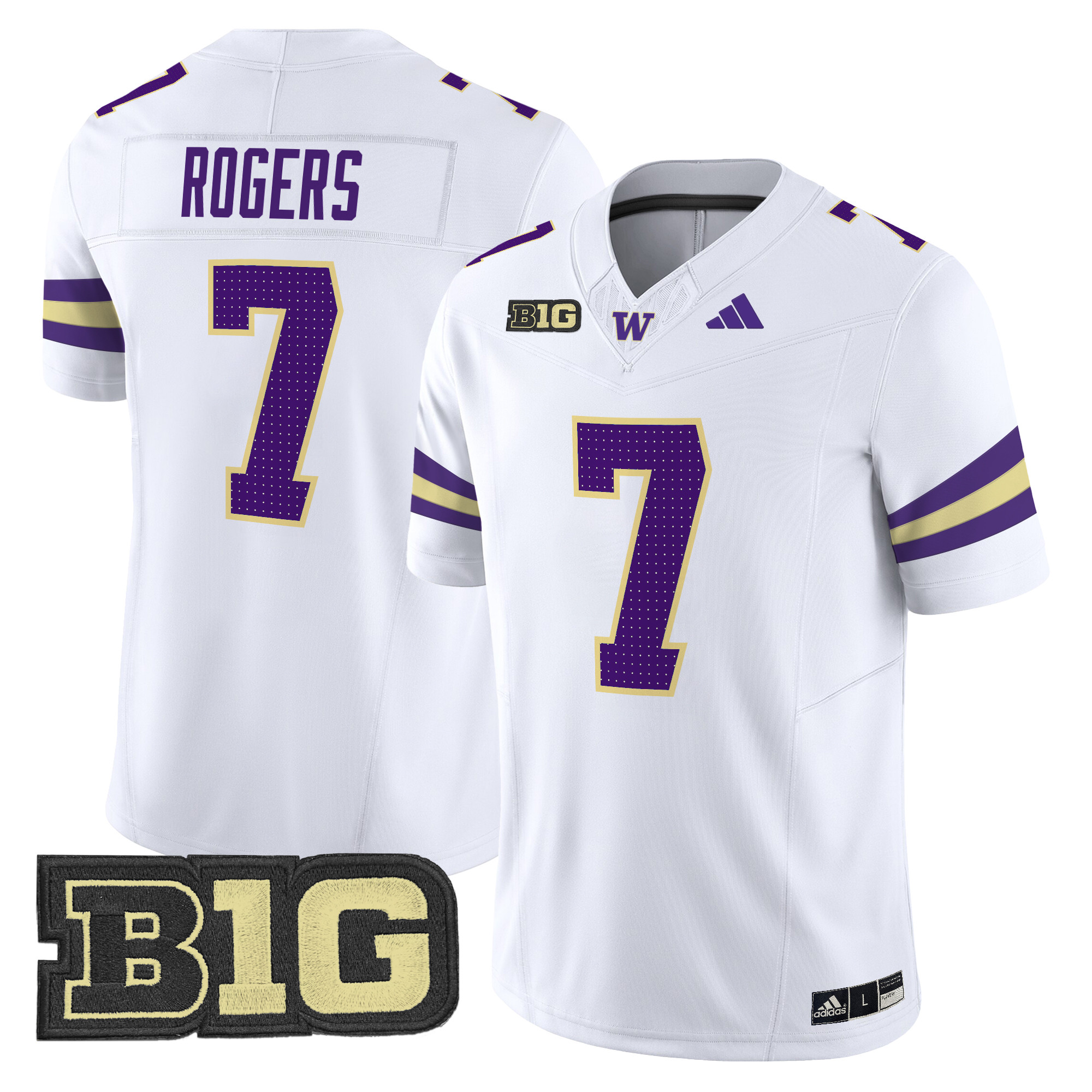 Men's Washington Huskies 2024 Vapor Limited Jersey V5 - All Stitched
