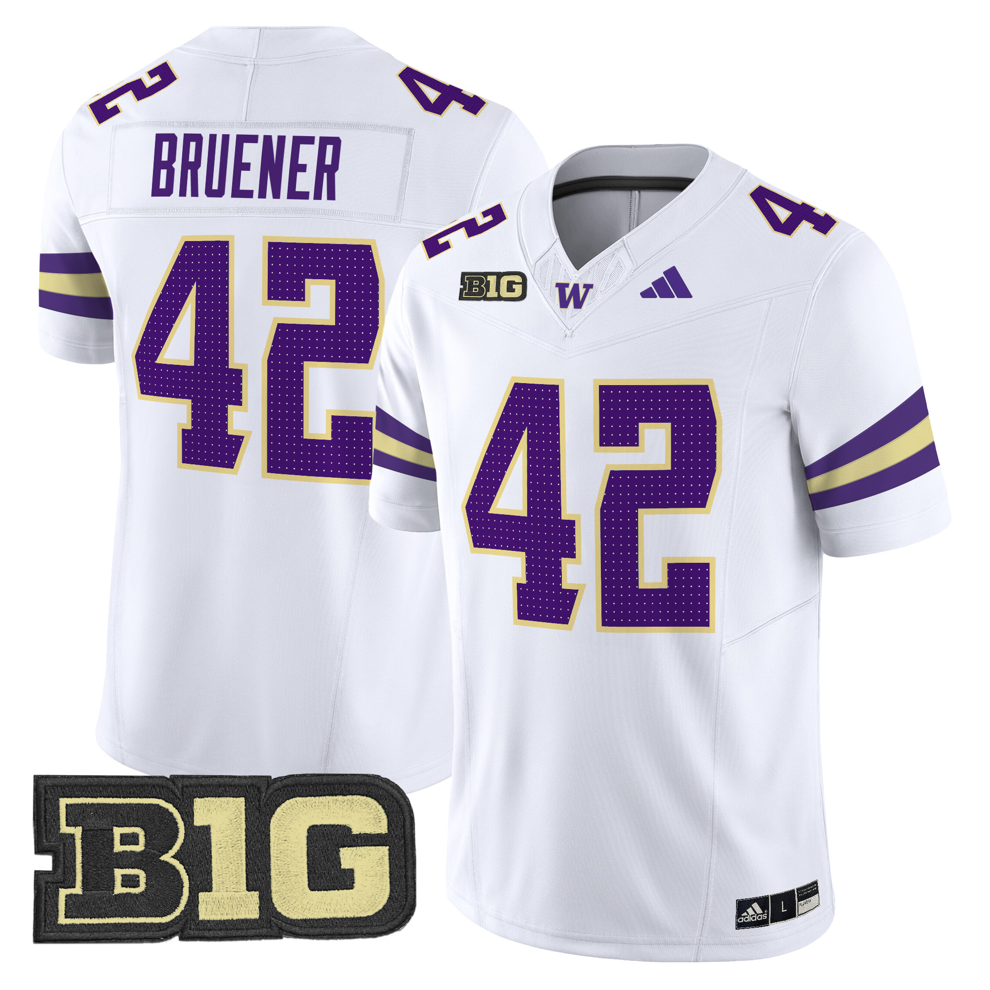 Men's Washington Huskies 2024 Vapor Limited Jersey V5 - All Stitched