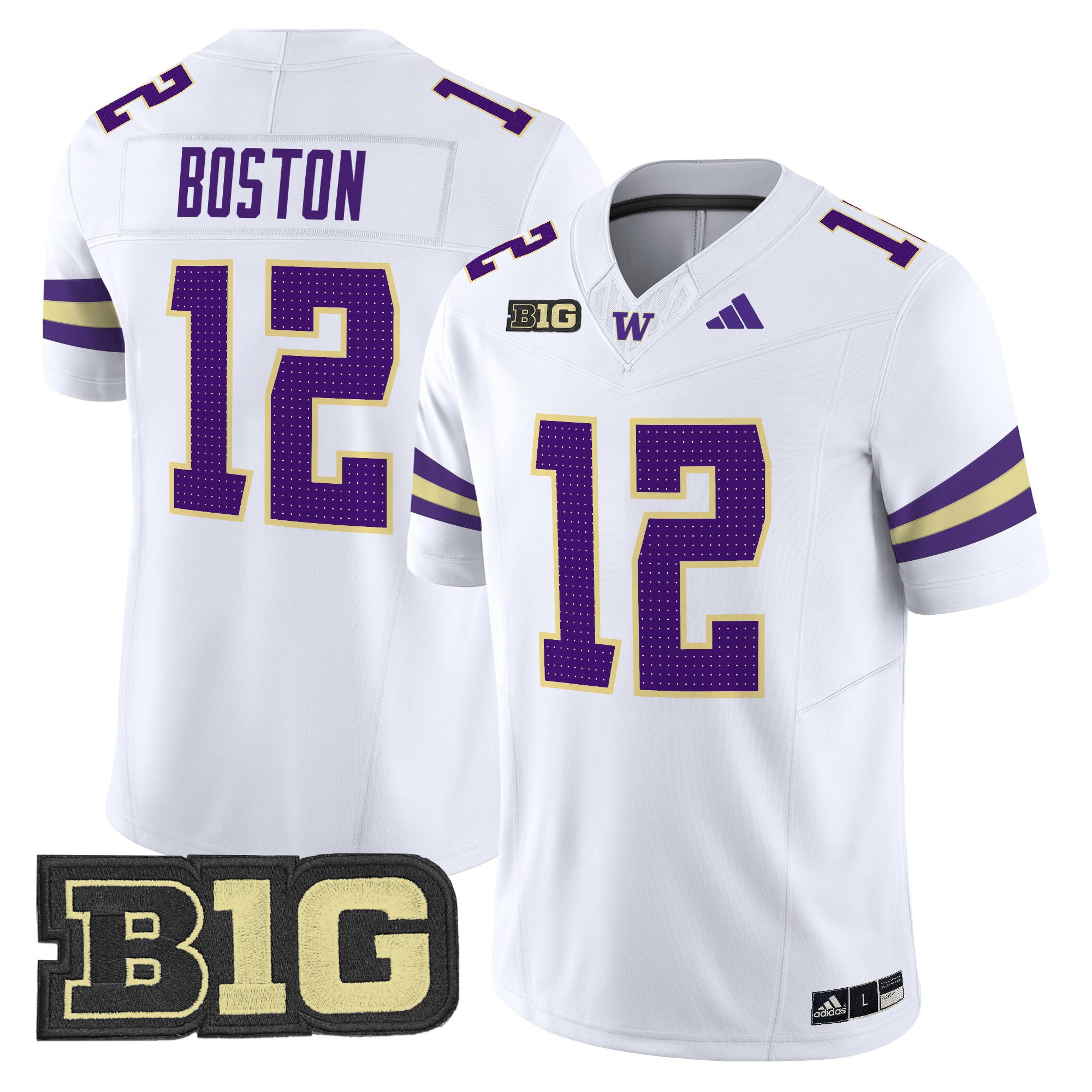Men's Washington Huskies 2024 Vapor Limited Jersey V5 - All Stitched