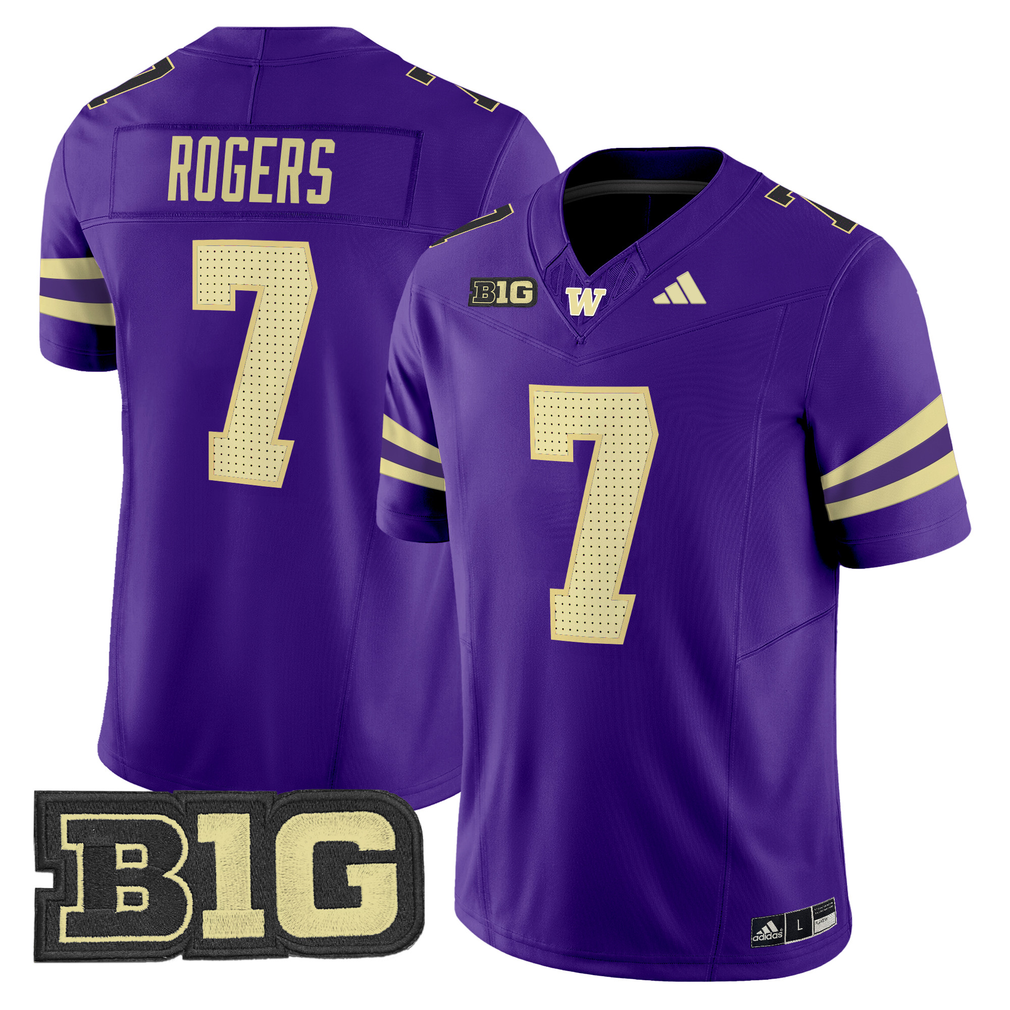 Men's Washington Huskies 2024 Vapor Limited Jersey V5 - All Stitched