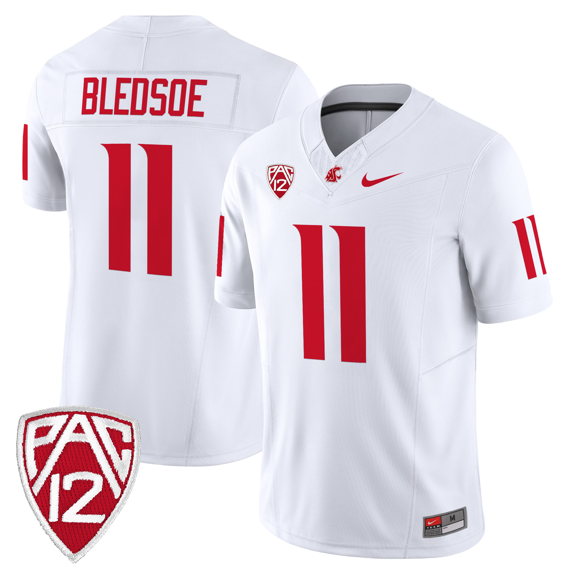 Men's Washington State Cougars 2024 Vapor Limited Jersey - All Stitched