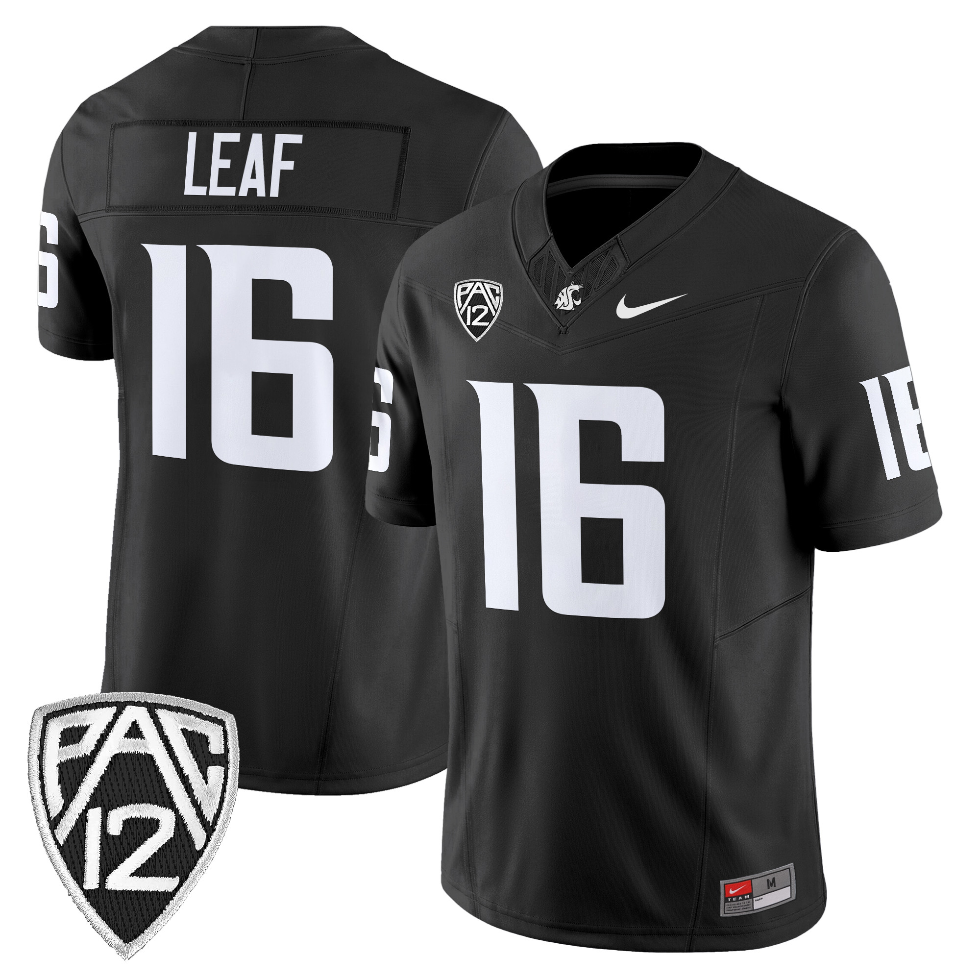 Men's Washington State Cougars 2024 Vapor Limited Jersey - All Stitched