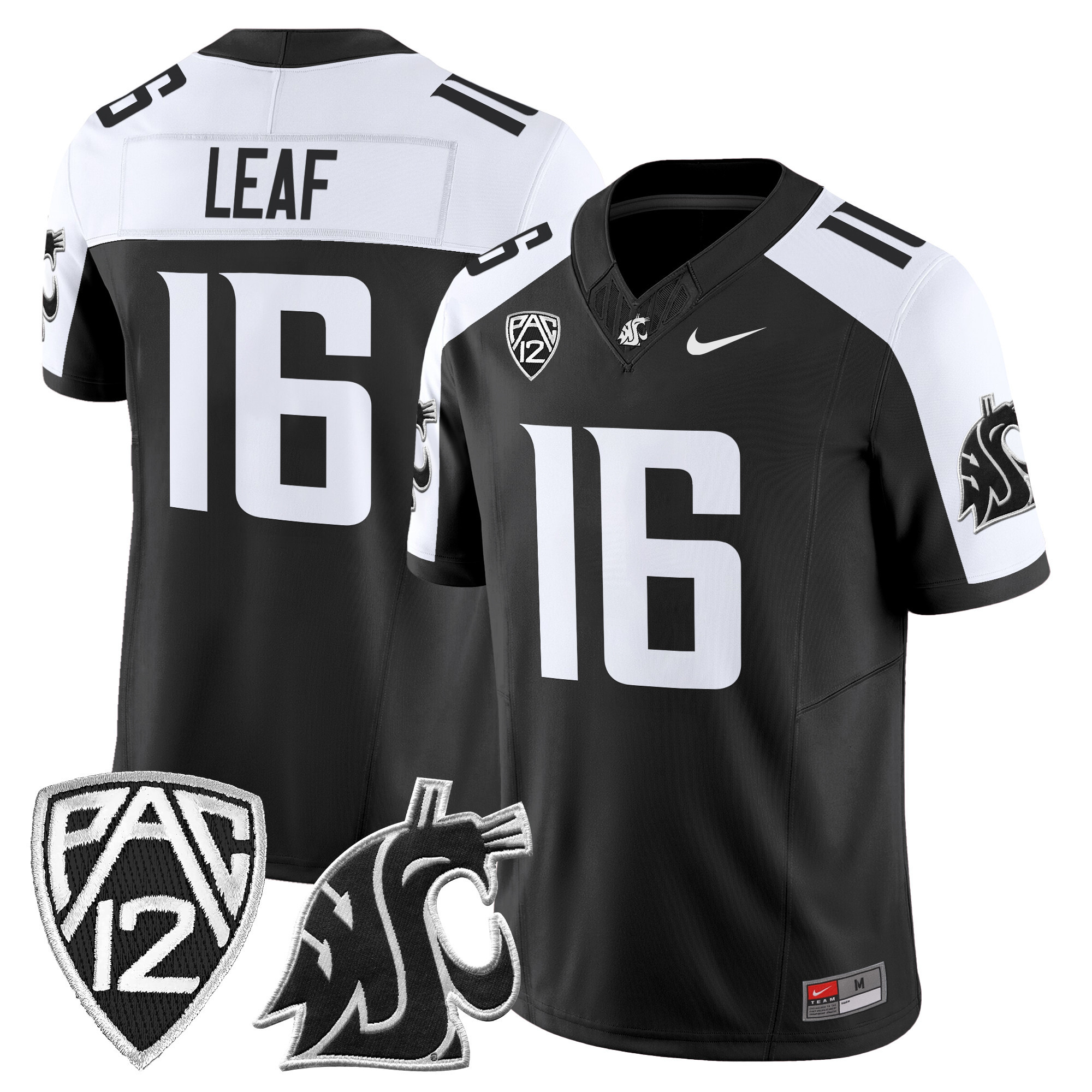 Men's Washington State Cougars 2024 Vapor Limited Jersey - All Stitched