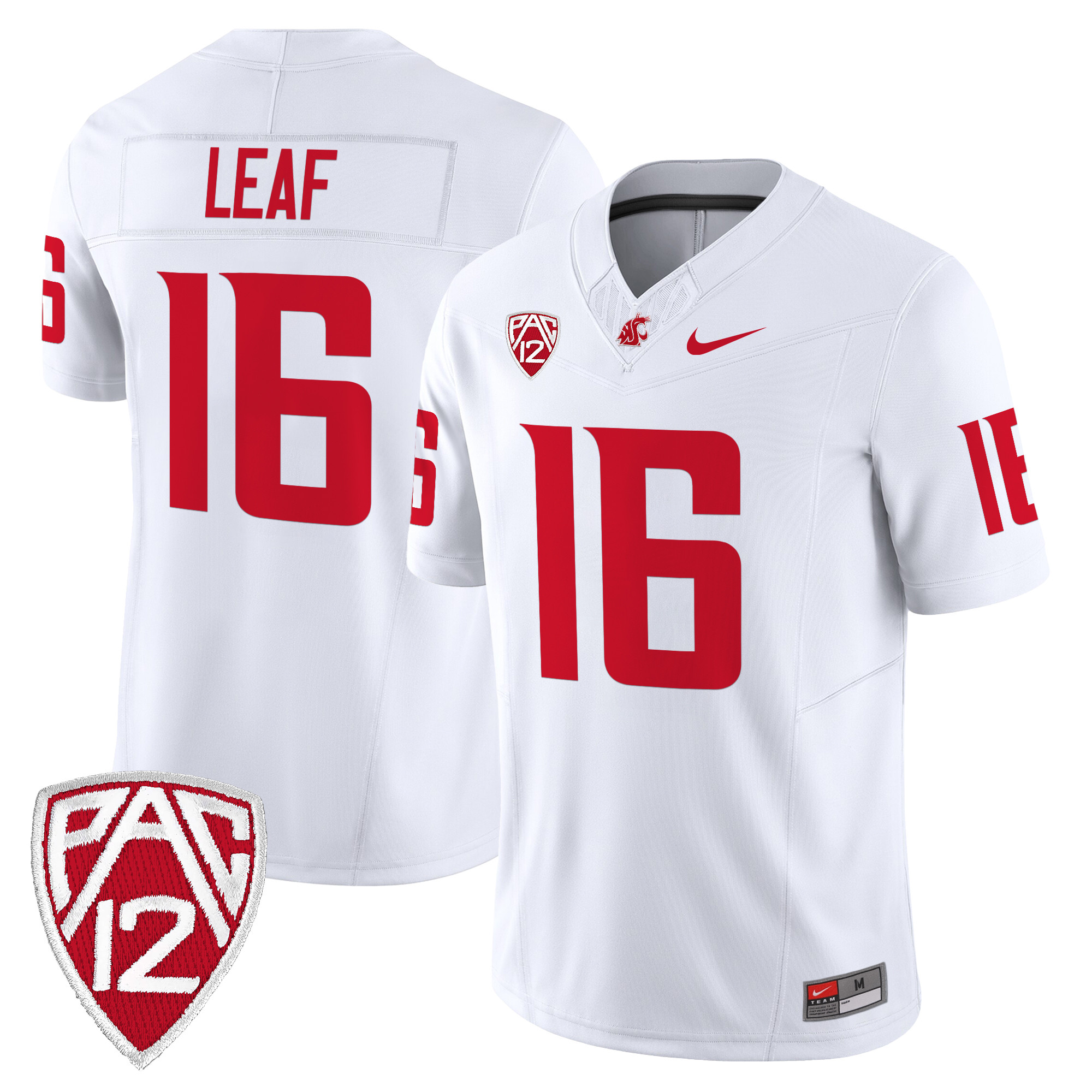 Men's Washington State Cougars 2024 Vapor Limited Jersey - All Stitched