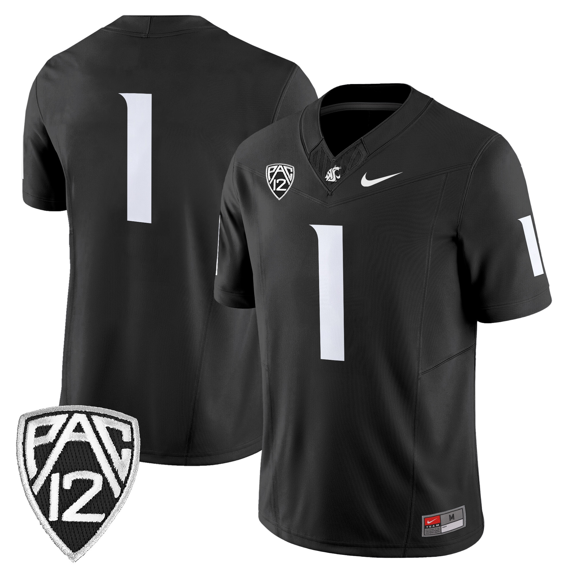 Men's Washington State Cougars 2024 Vapor Limited Jersey - All Stitched