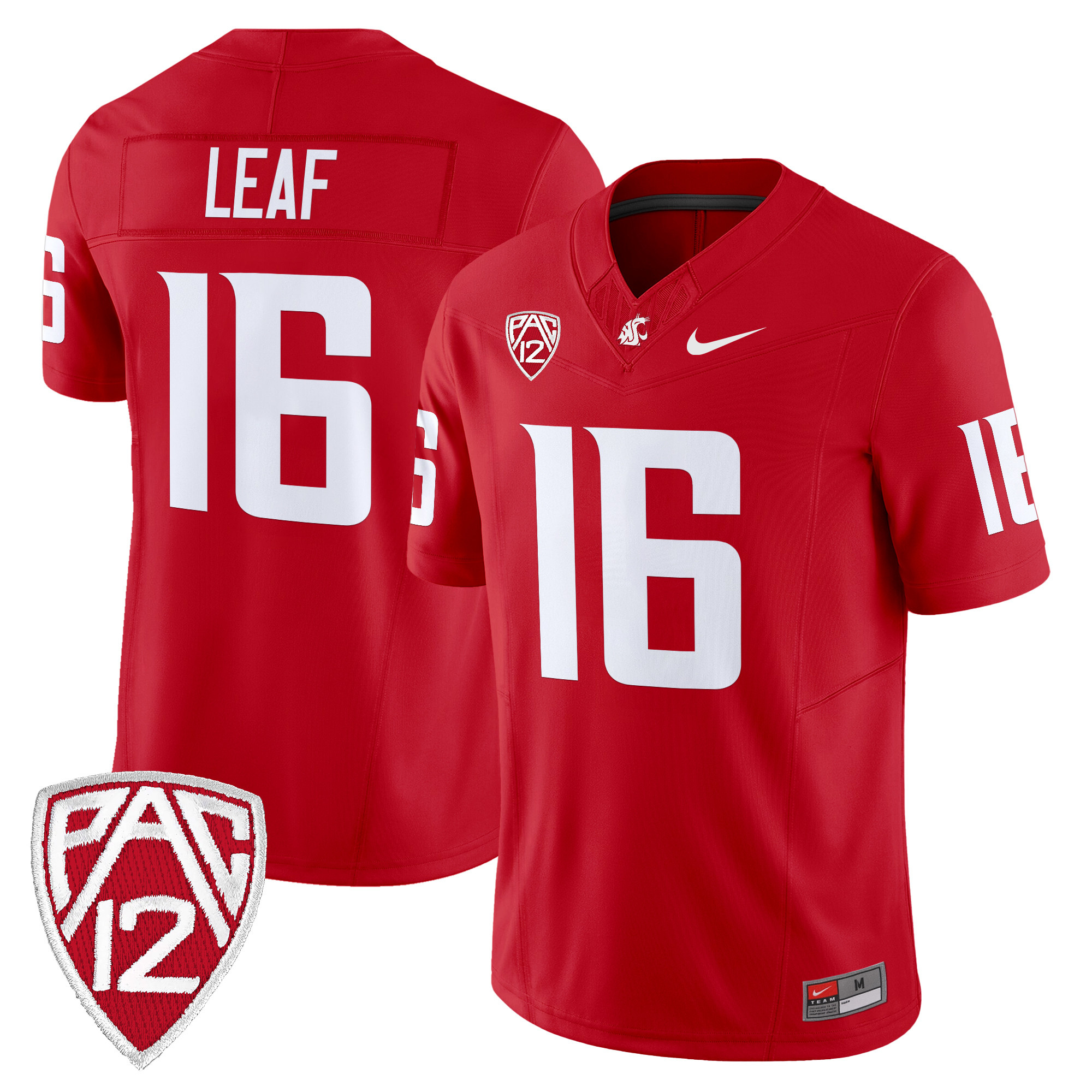 Men's Washington State Cougars 2024 Vapor Limited Jersey - All Stitched