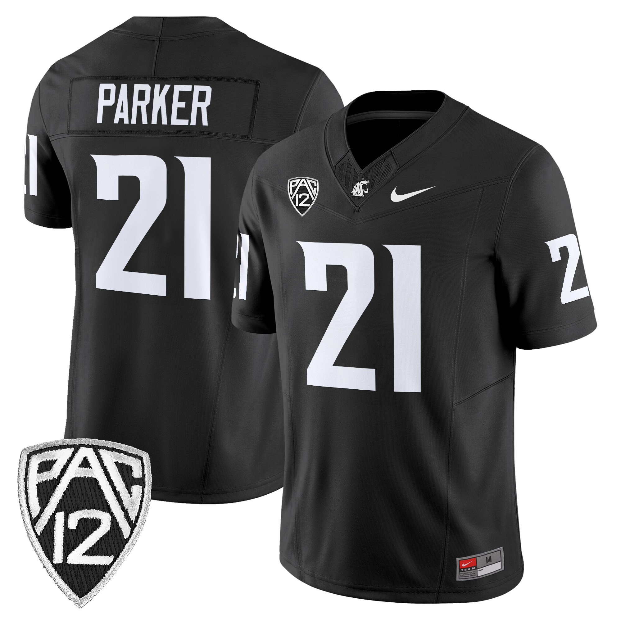 Men's Washington State Cougars 2024 Vapor Limited Jersey - All Stitched