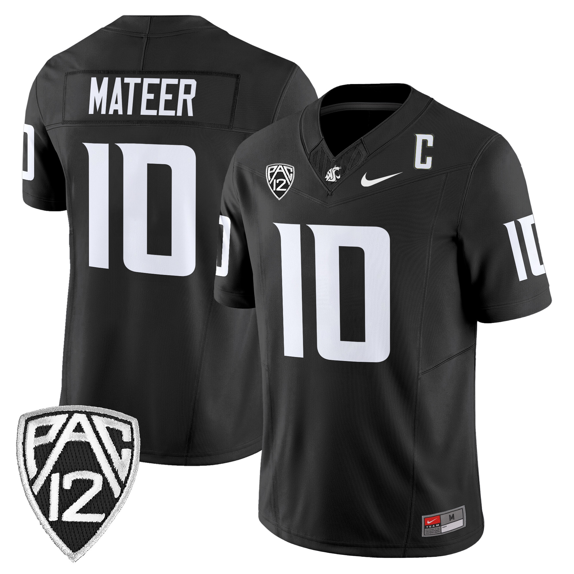 Men's Washington State Cougars 2024 Vapor Limited Jersey - All Stitched