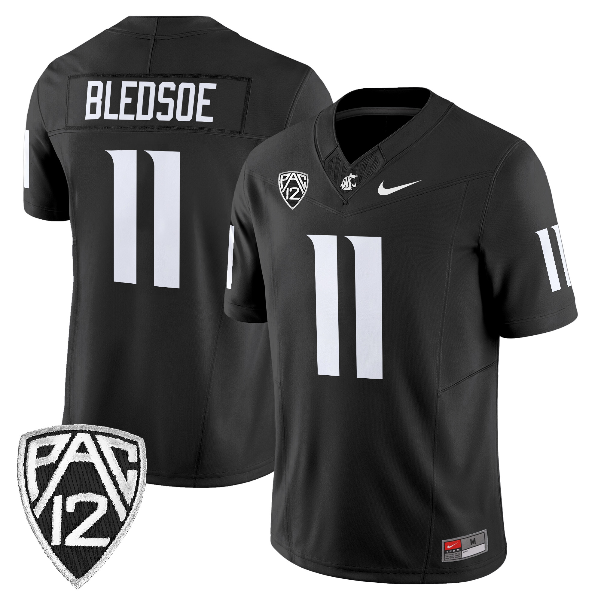 Men's Washington State Cougars 2024 Vapor Limited Jersey - All Stitched