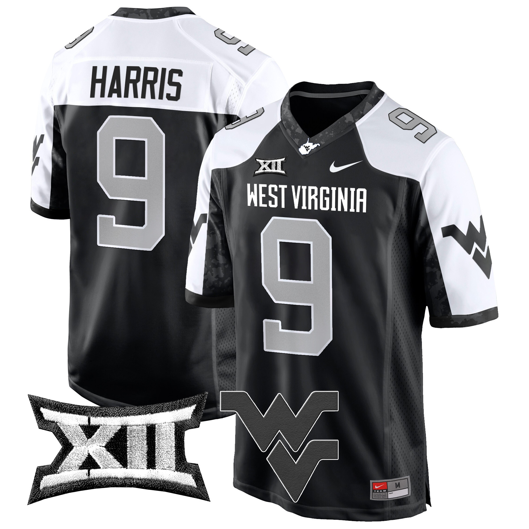 Men's West Virginia Mountaineers 2024 Game Jersey - All Stitched