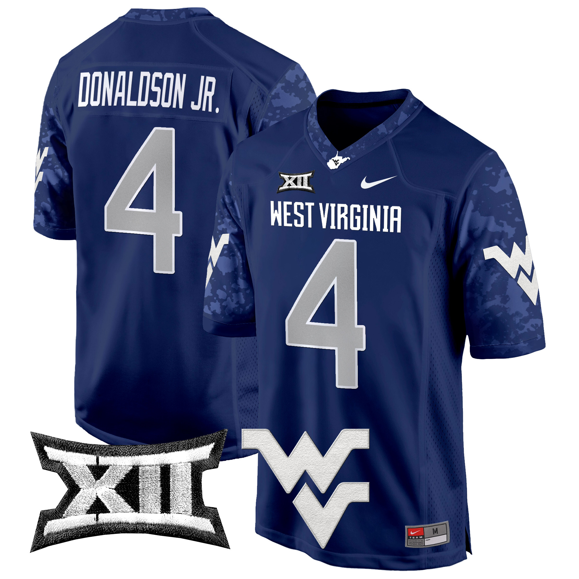 Men's West Virginia Mountaineers 2024 Game Jersey - All Stitched