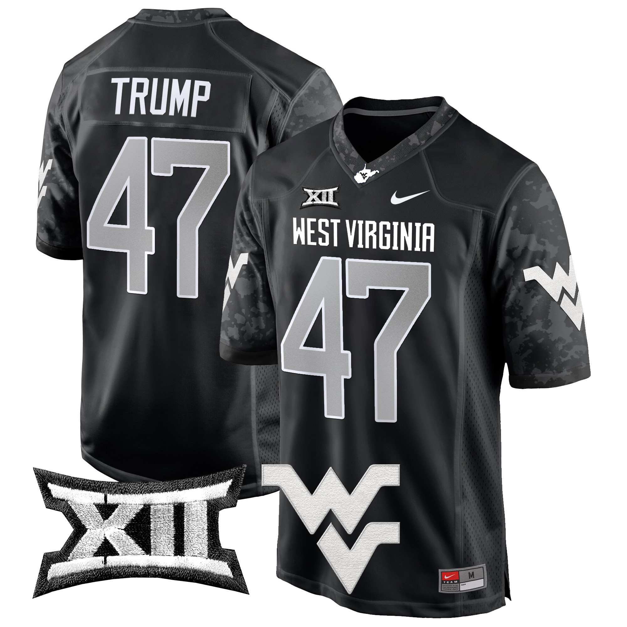 Men's West Virginia Mountaineers 2024 Game Jersey - All Stitched