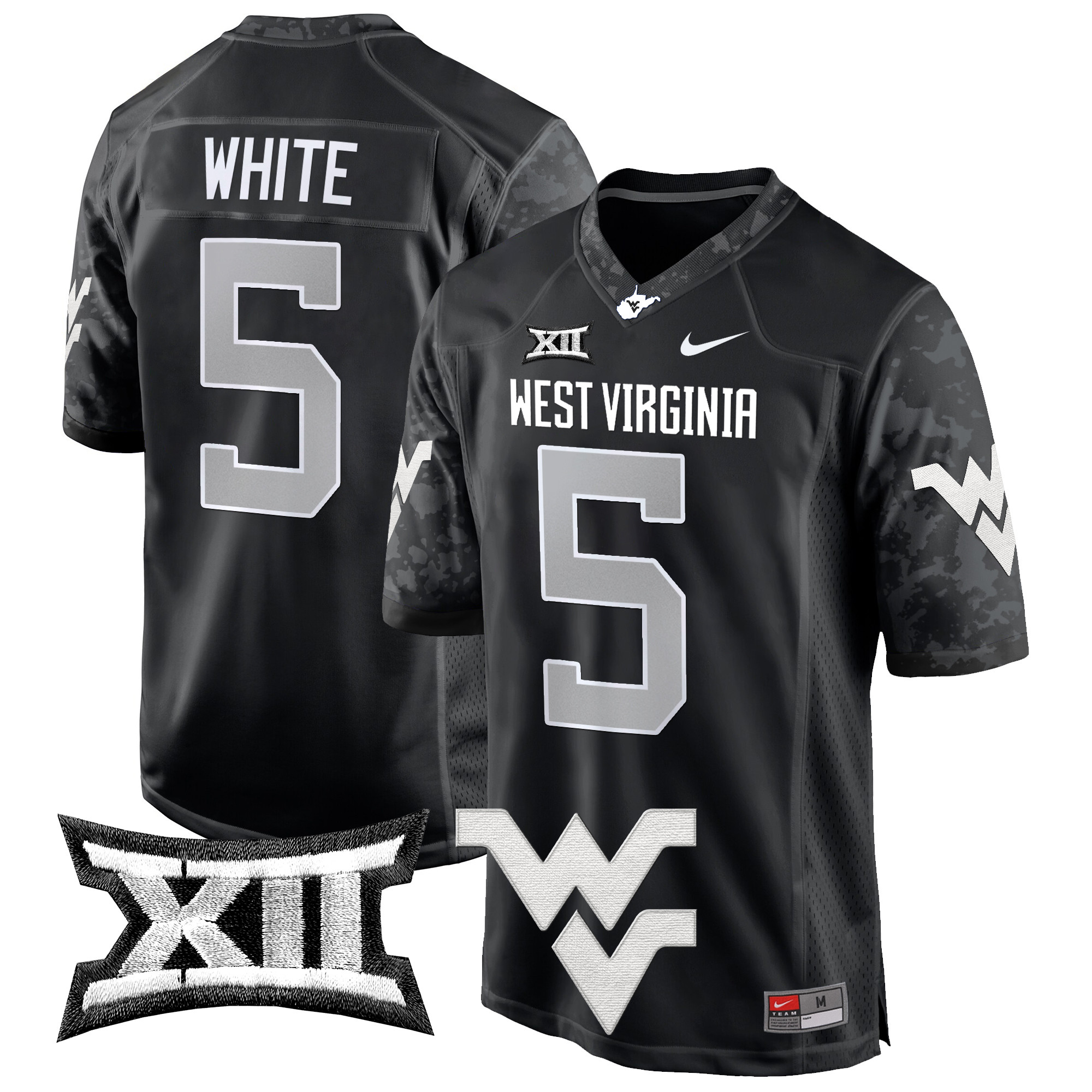 Men's West Virginia Mountaineers 2024 Game Jersey - All Stitched