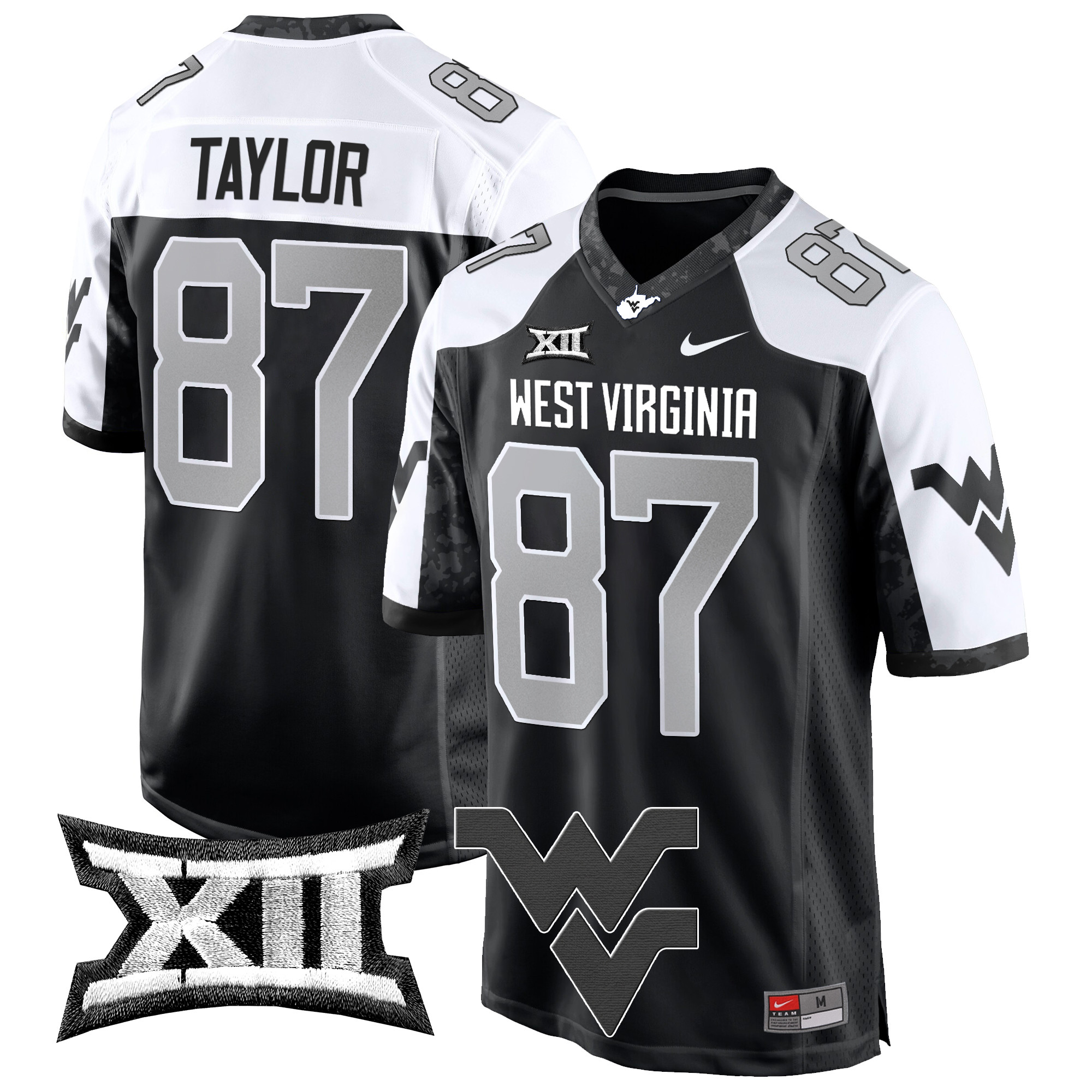 Men's West Virginia Mountaineers 2024 Game Jersey - All Stitched