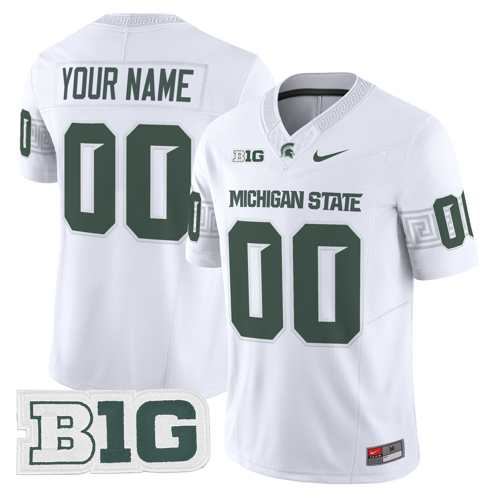 Michigan State Spartans 2024 Vapor Limited Custom Jersey - All Stitched
