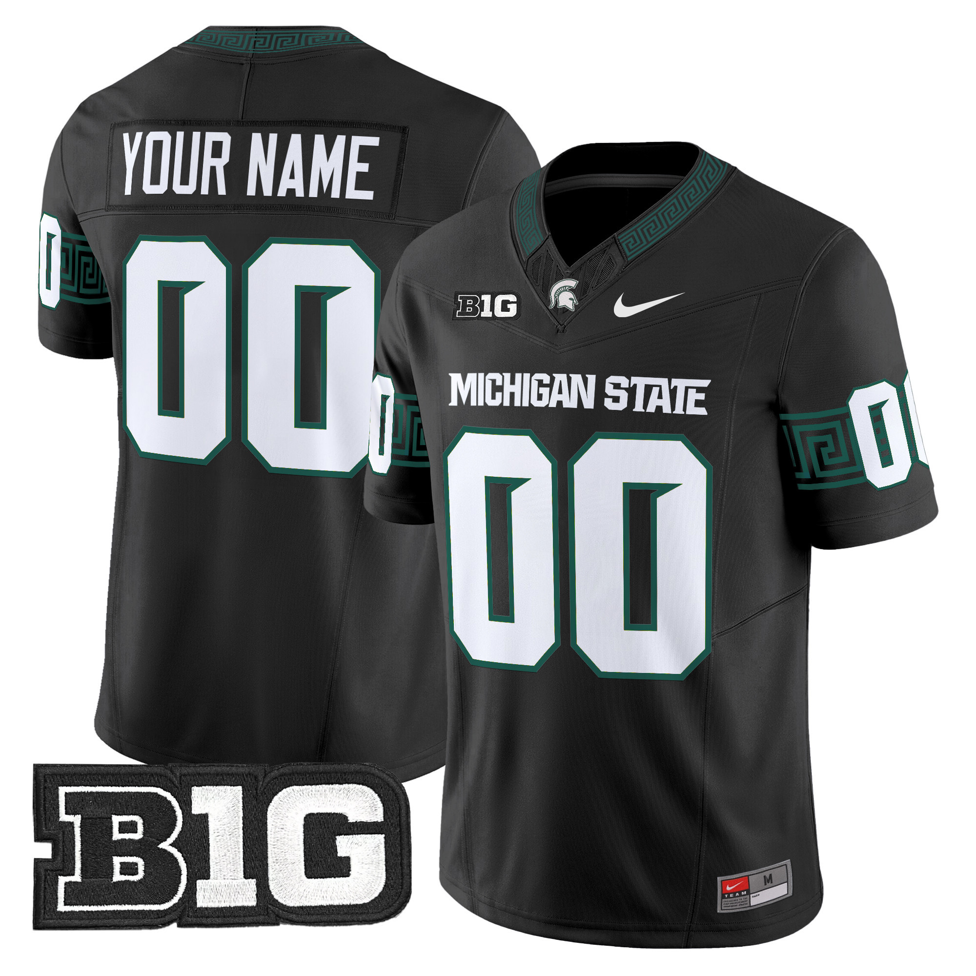 Michigan State Spartans 2024 Vapor Limited Custom Jersey - All Stitched