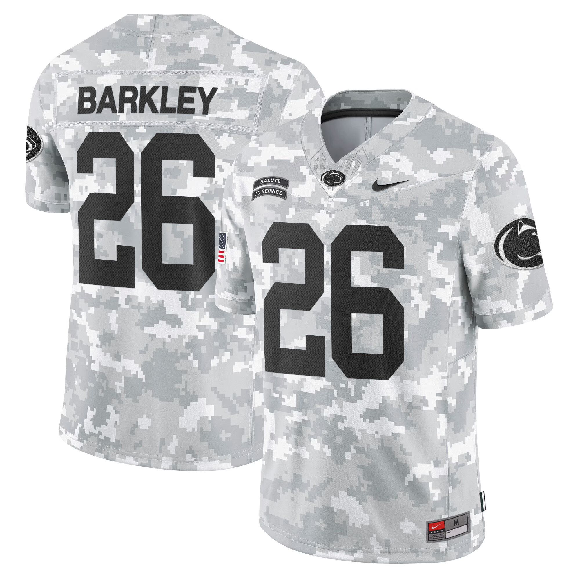 Penn State Nittany Lions 2024 Salute to Service Vapor Limited Jersey - Arctic Camo - All Stitched