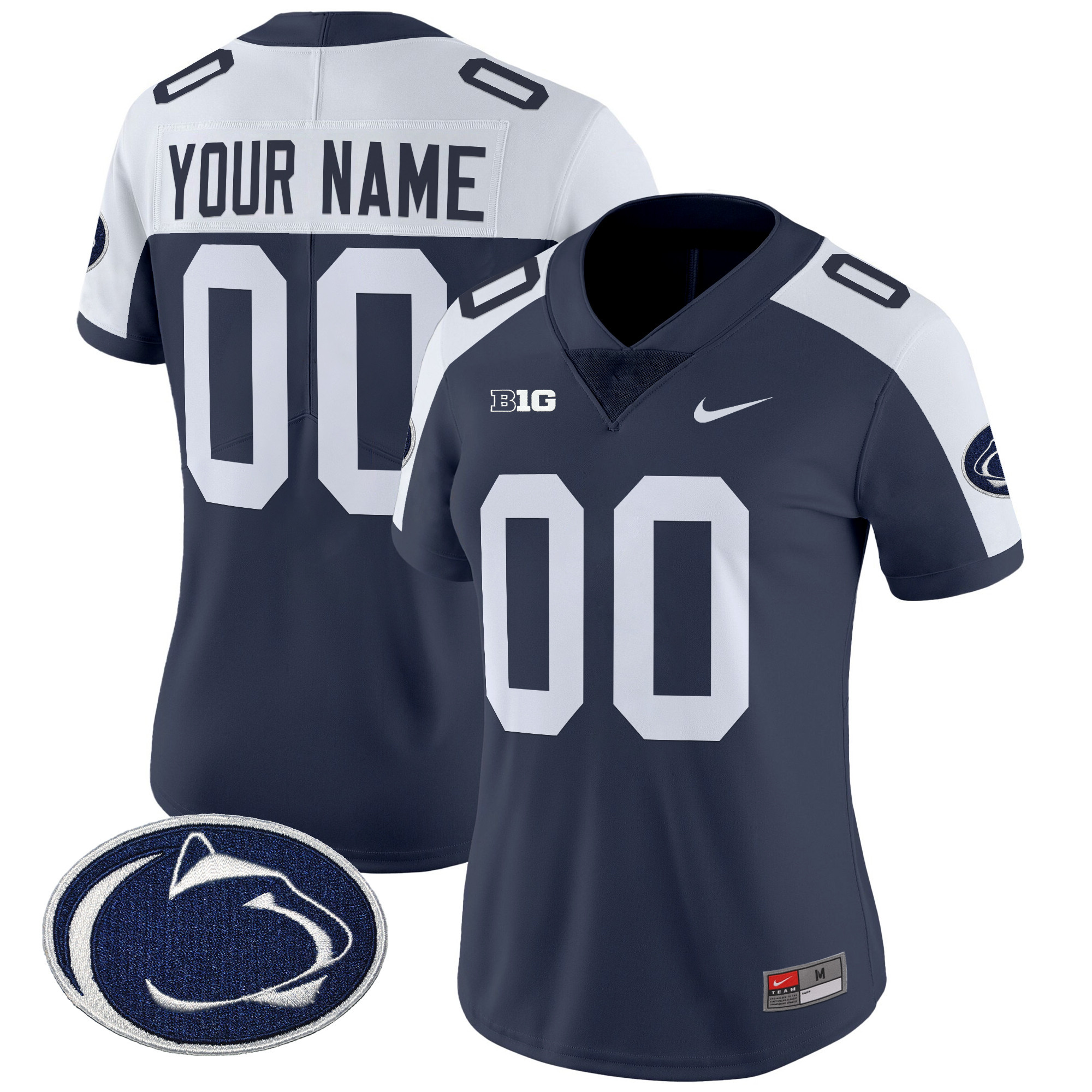 Penn State Nittany Lions Vapor Limited Custom Jersey - All Stitched