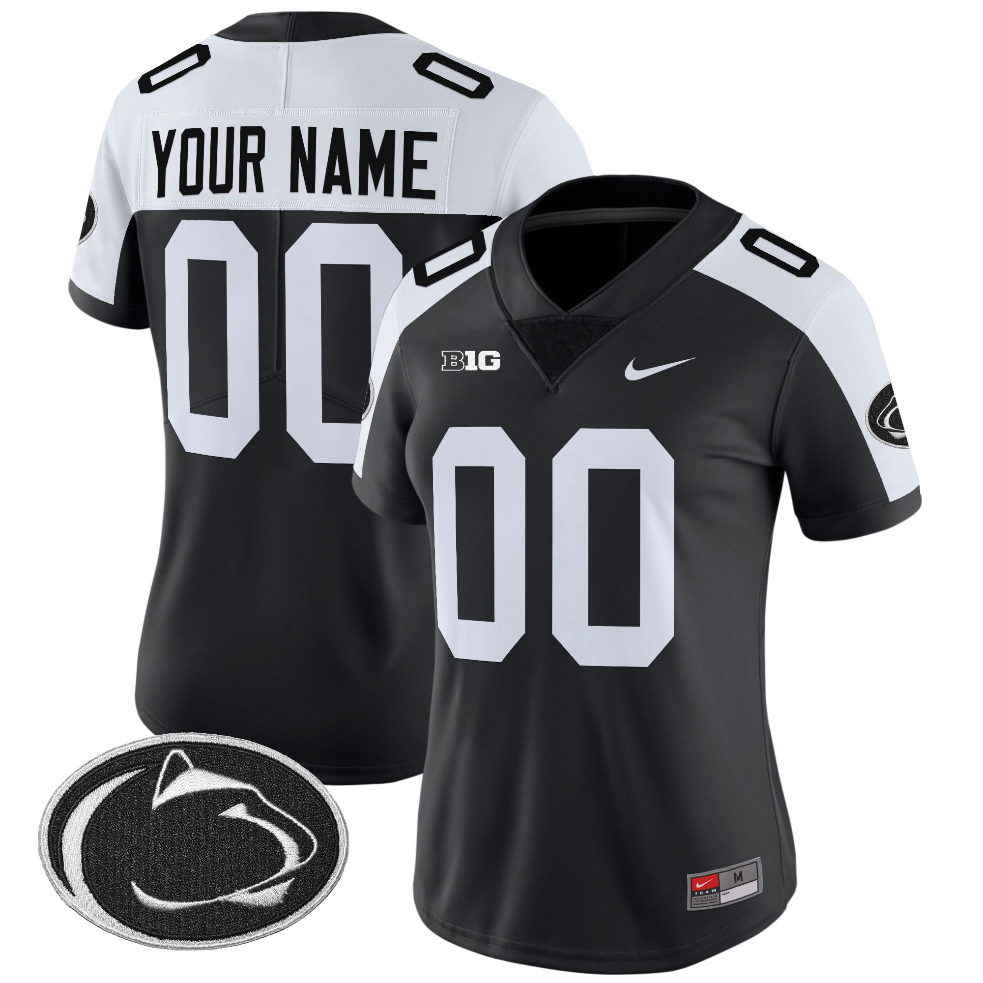 Penn State Nittany Lions Vapor Limited Custom Jersey - All Stitched