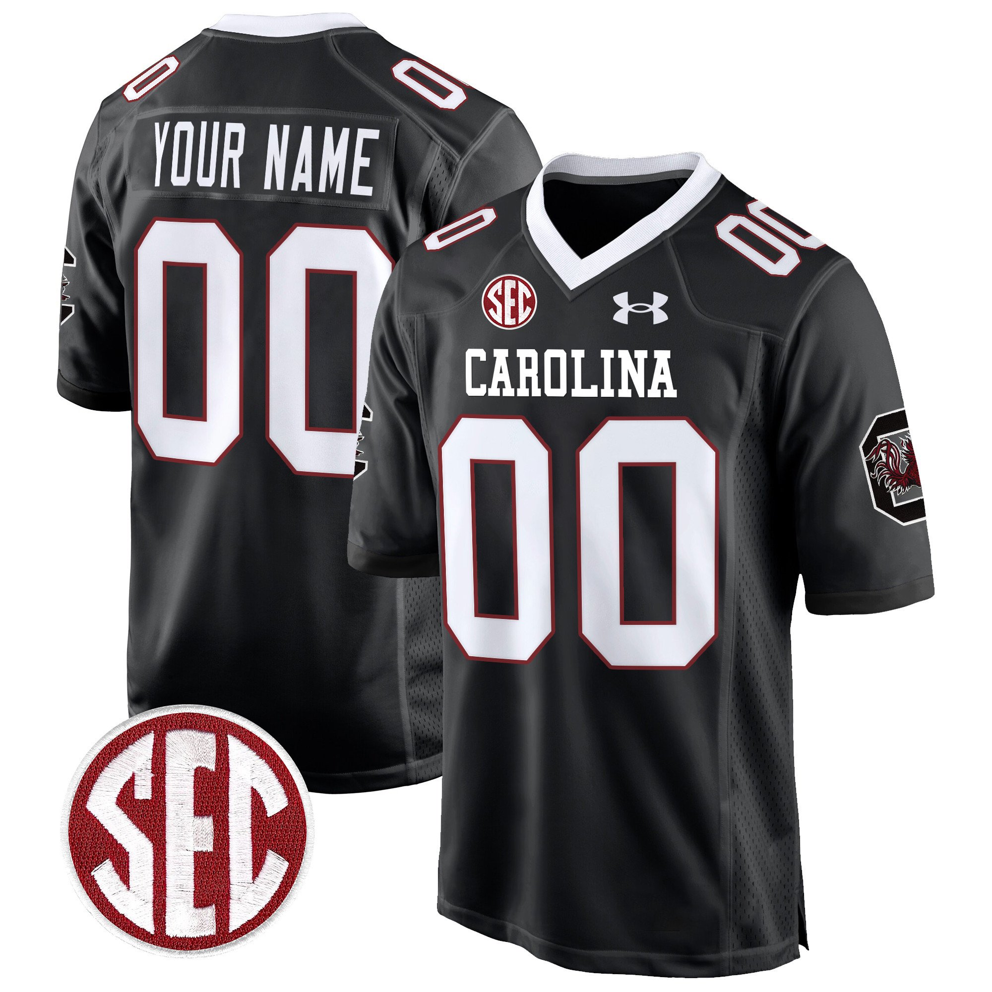 South Carolina Gamecocks 1980 Throwback Game Custom Jersey - All Stitched