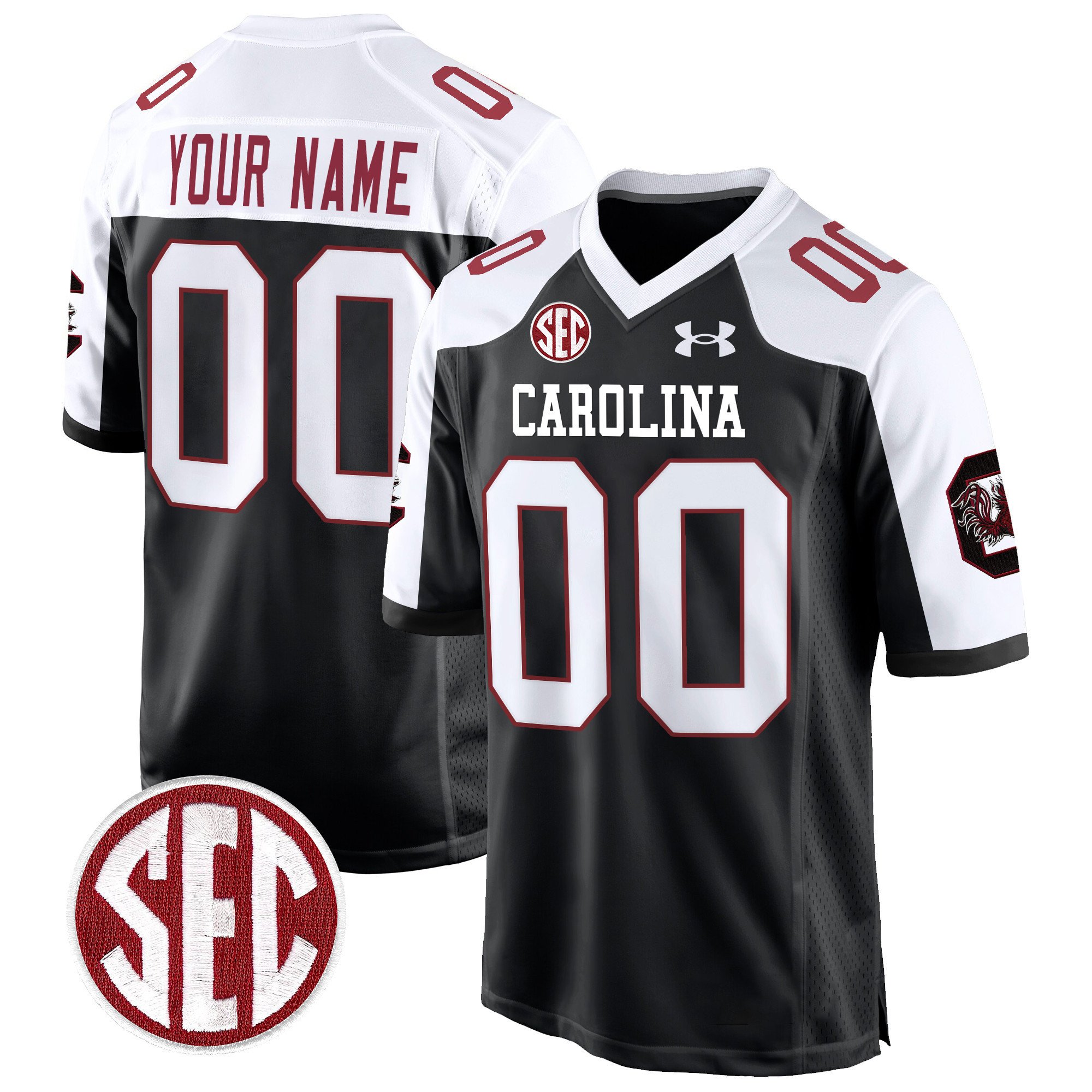 South Carolina Gamecocks 1980 Throwback Game Custom Jersey - All Stitched