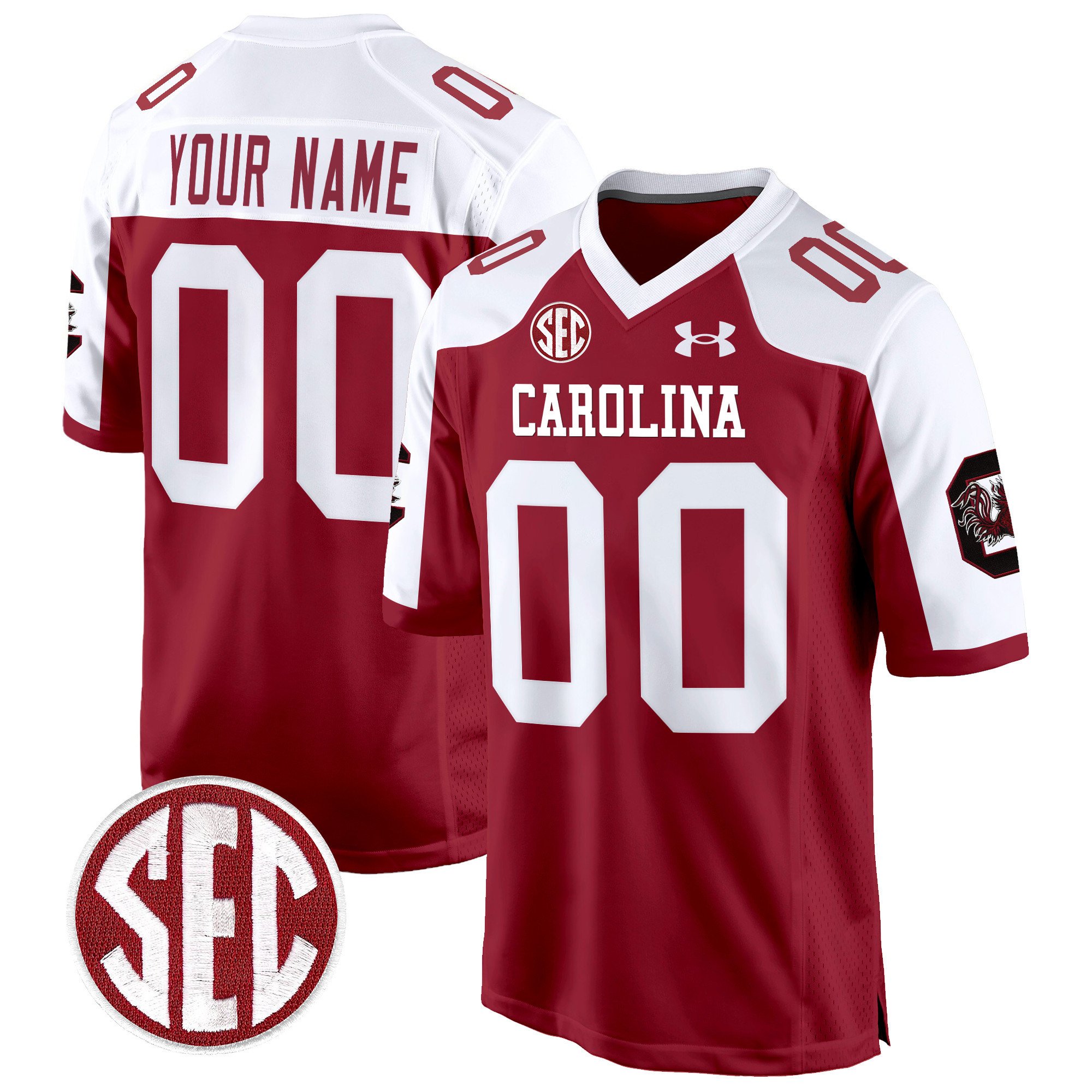 South Carolina Gamecocks 1980 Throwback Game Custom Jersey - All Stitched