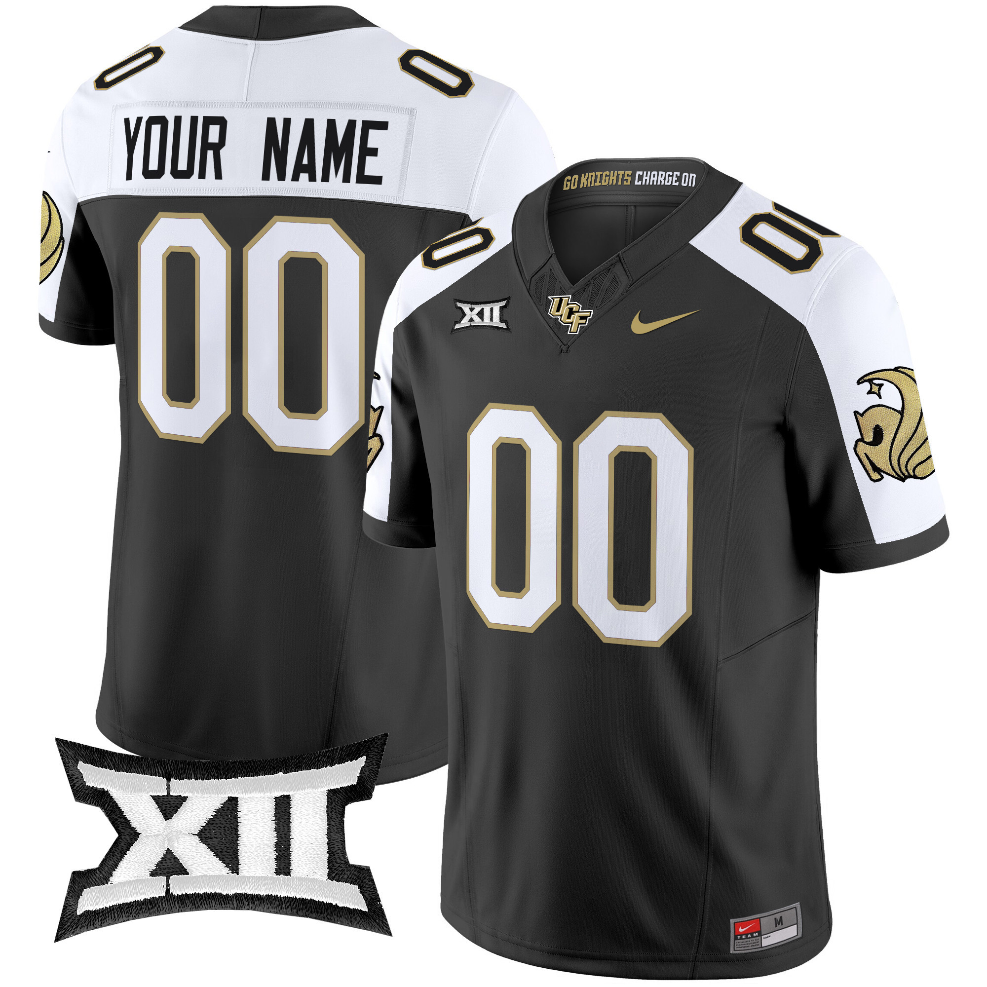 UCF Knights 2024 Vapor Limited Custom Jersey - All Stitched