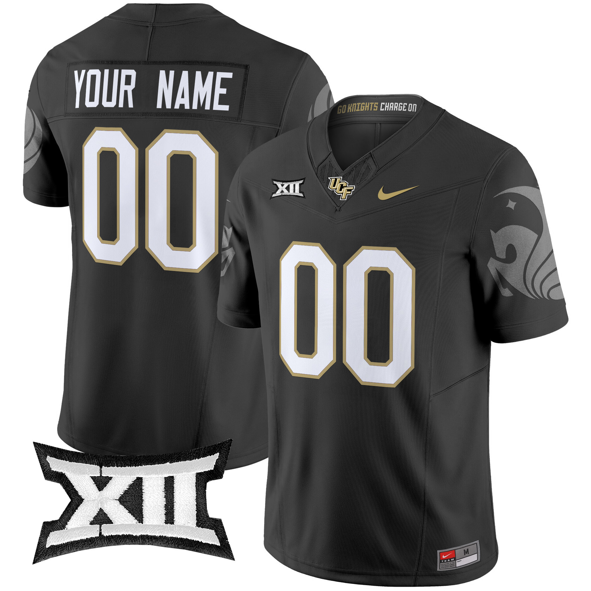 UCF Knights 2024 Vapor Limited Custom Jersey - All Stitched