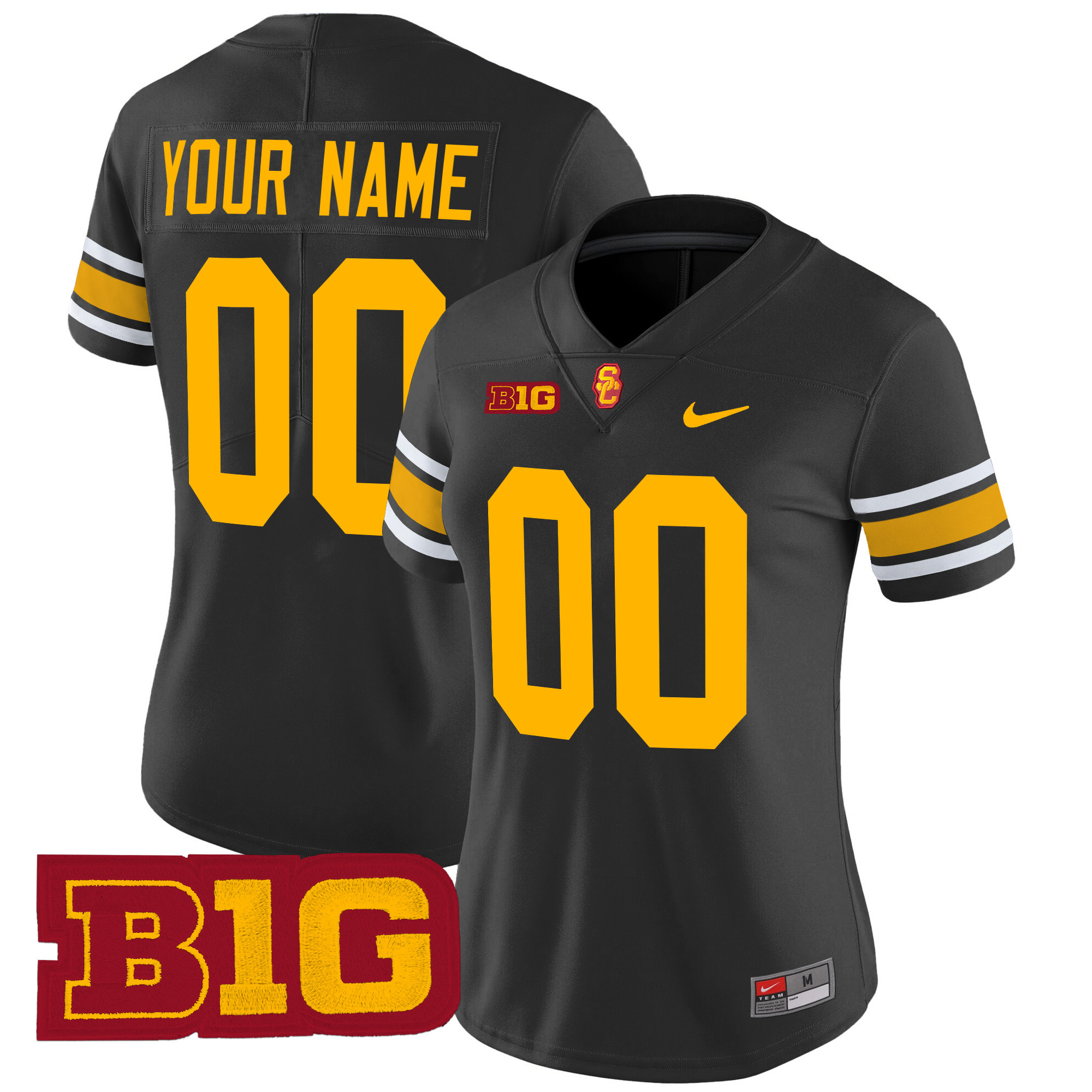 USC Trojans Throwback 2024 Vapor Limited Custom Jersey - All Stitched