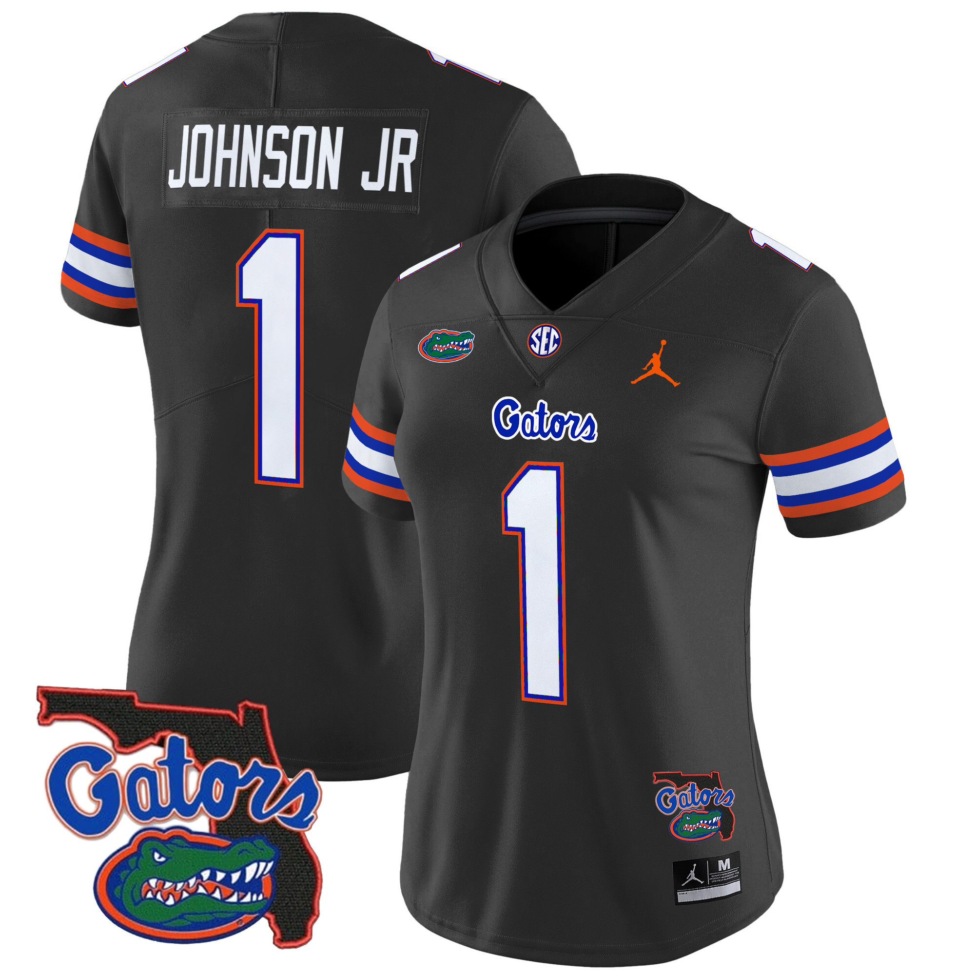 Women's Florida Gators 2024 Florida Patch Vapor Limited Jersey - All Stitched