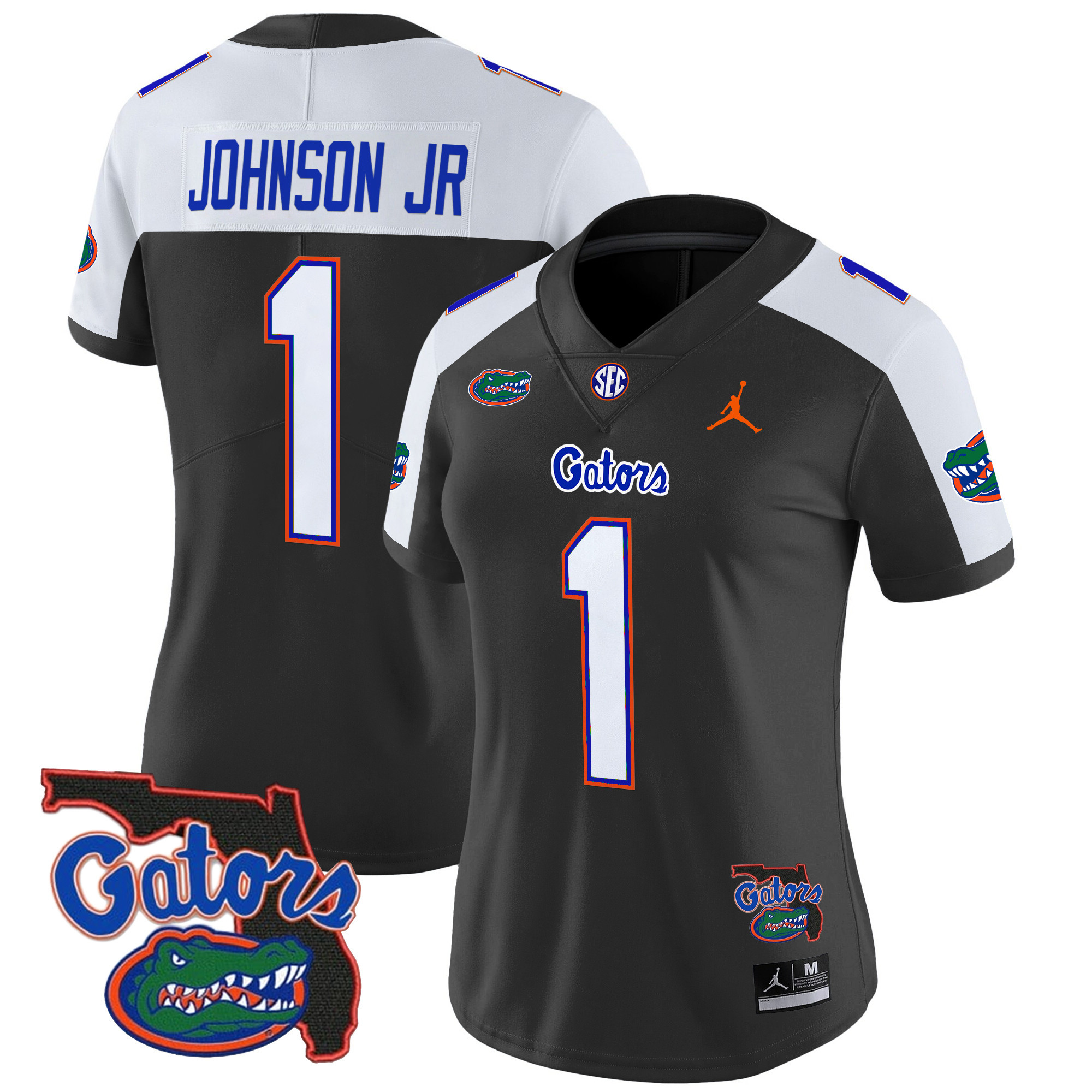 Women's Florida Gators 2024 Florida Patch Vapor Limited Jersey - All Stitched