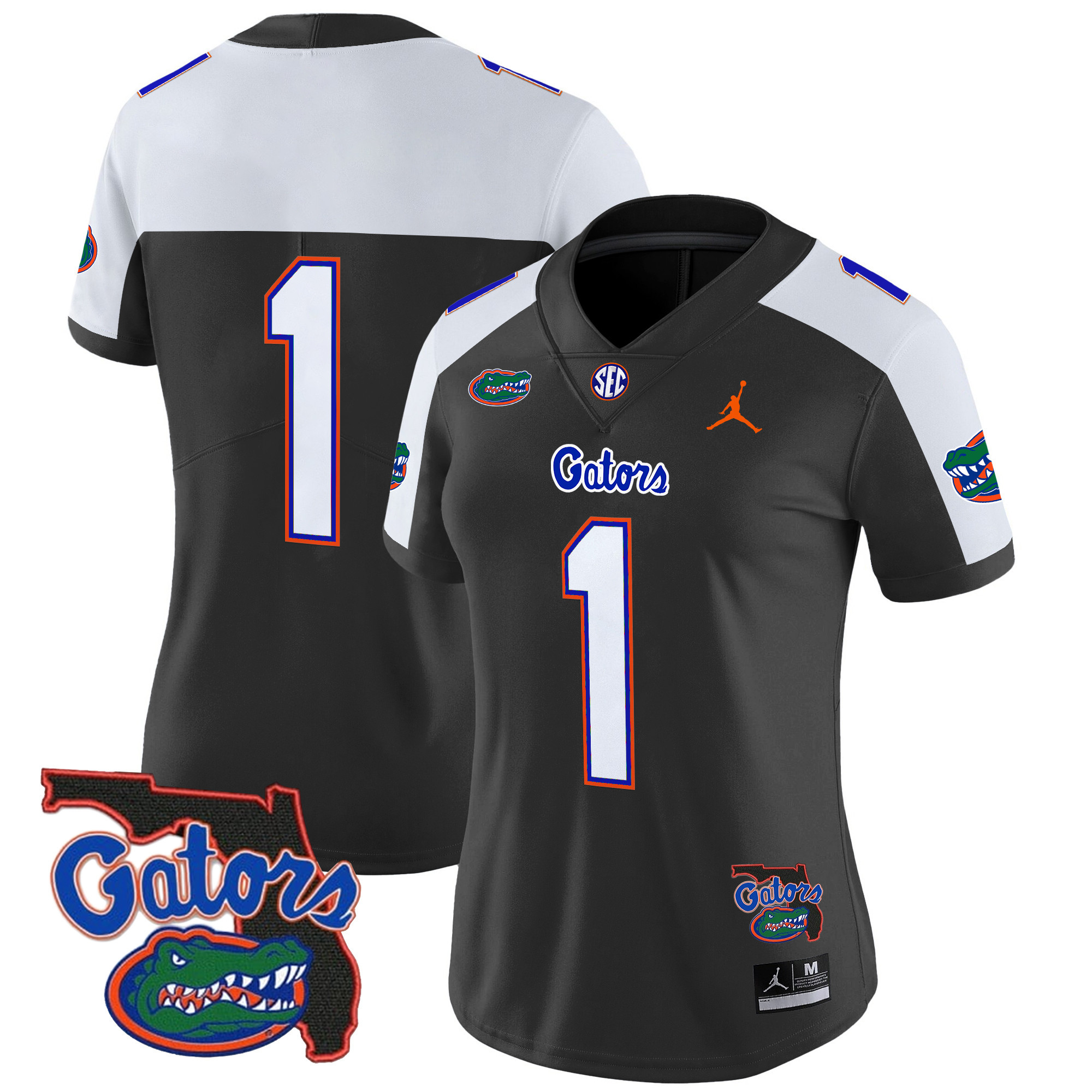 Women's Florida Gators 2024 Florida Patch Vapor Limited Jersey - All Stitched