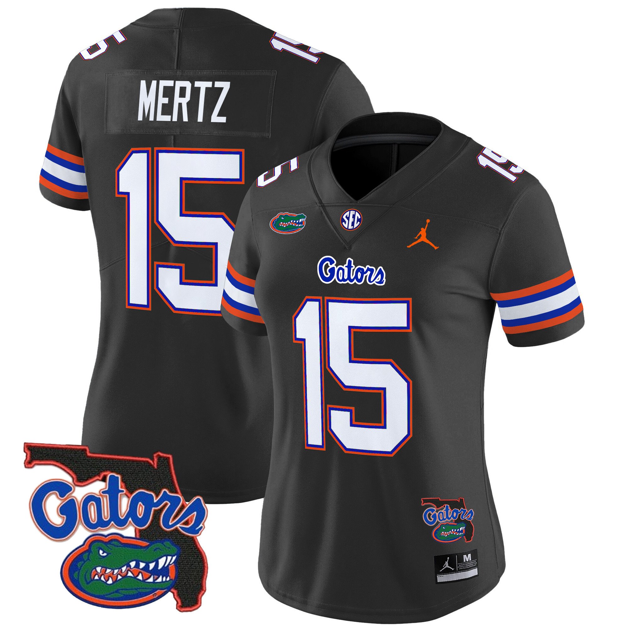 Women's Florida Gators 2024 Florida Patch Vapor Limited Jersey - All Stitched