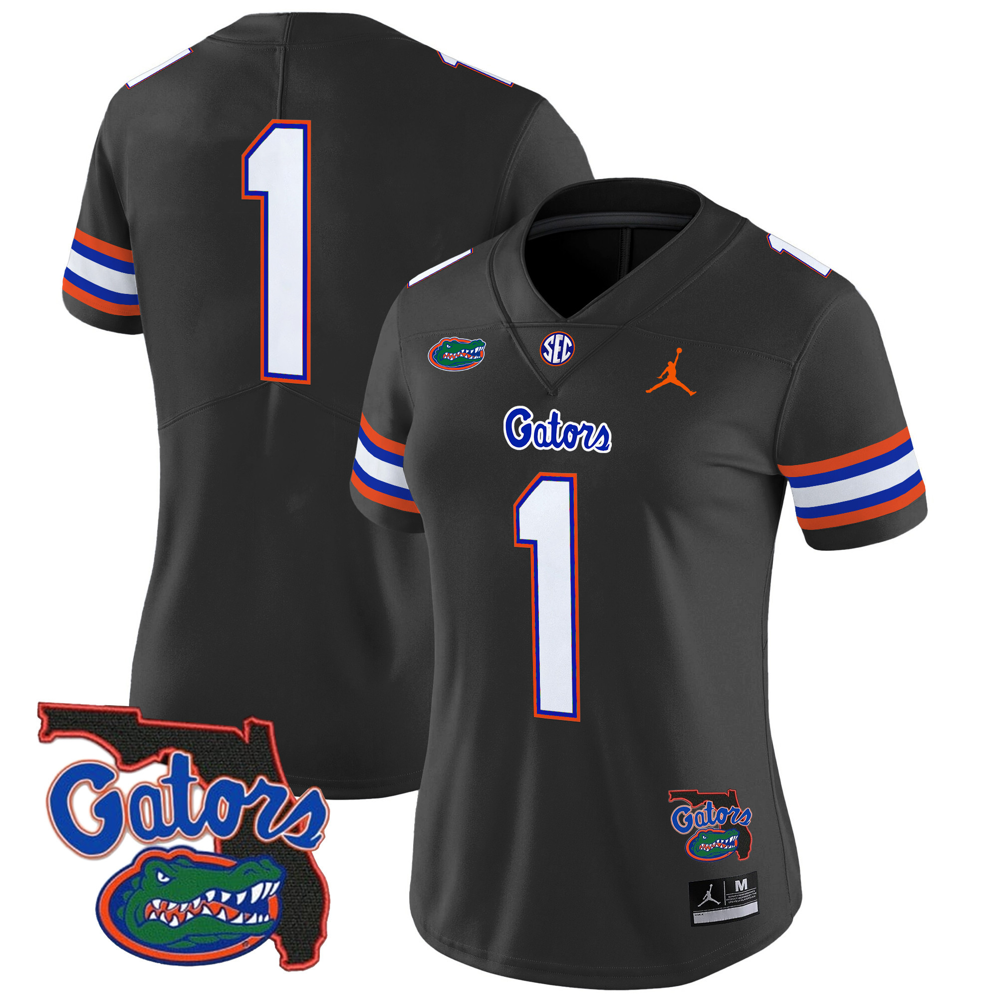 Women's Florida Gators 2024 Florida Patch Vapor Limited Jersey - All Stitched