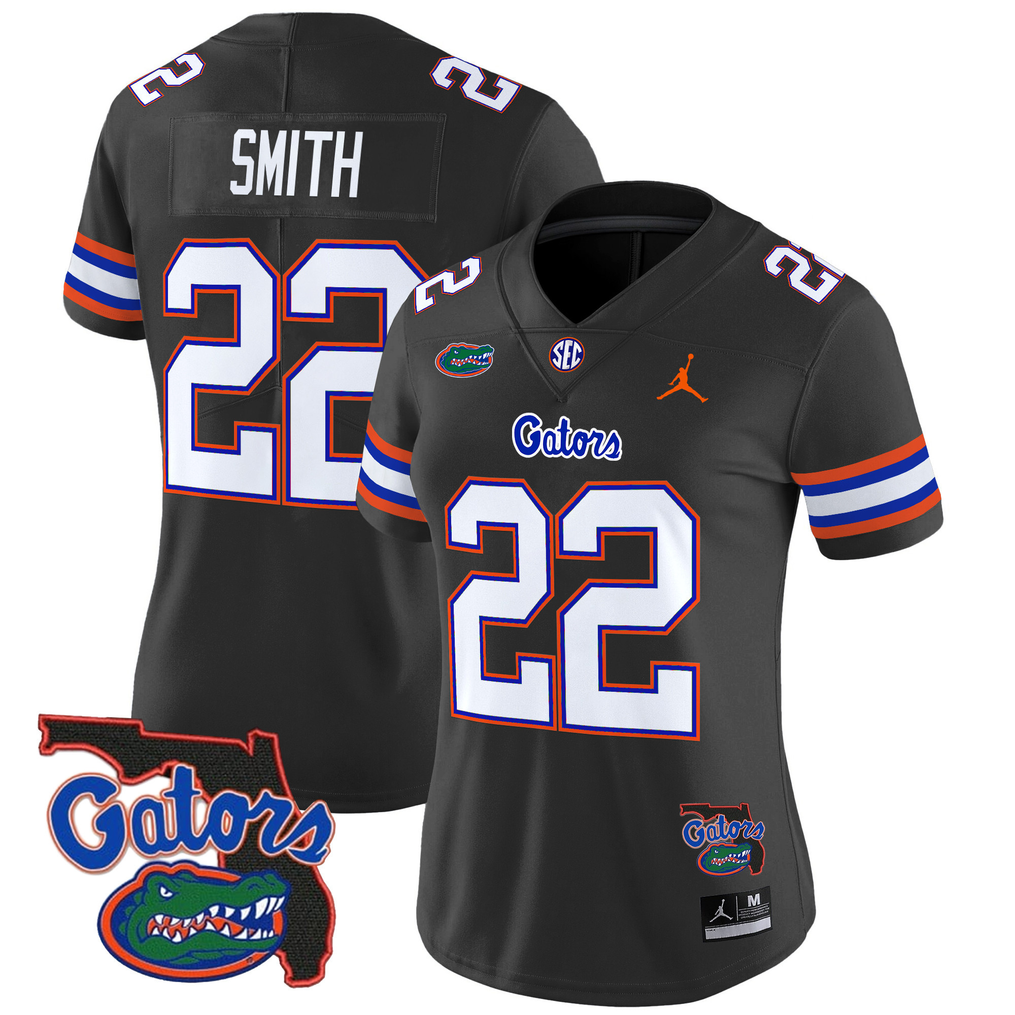Women's Florida Gators 2024 Florida Patch Vapor Limited Jersey - All Stitched